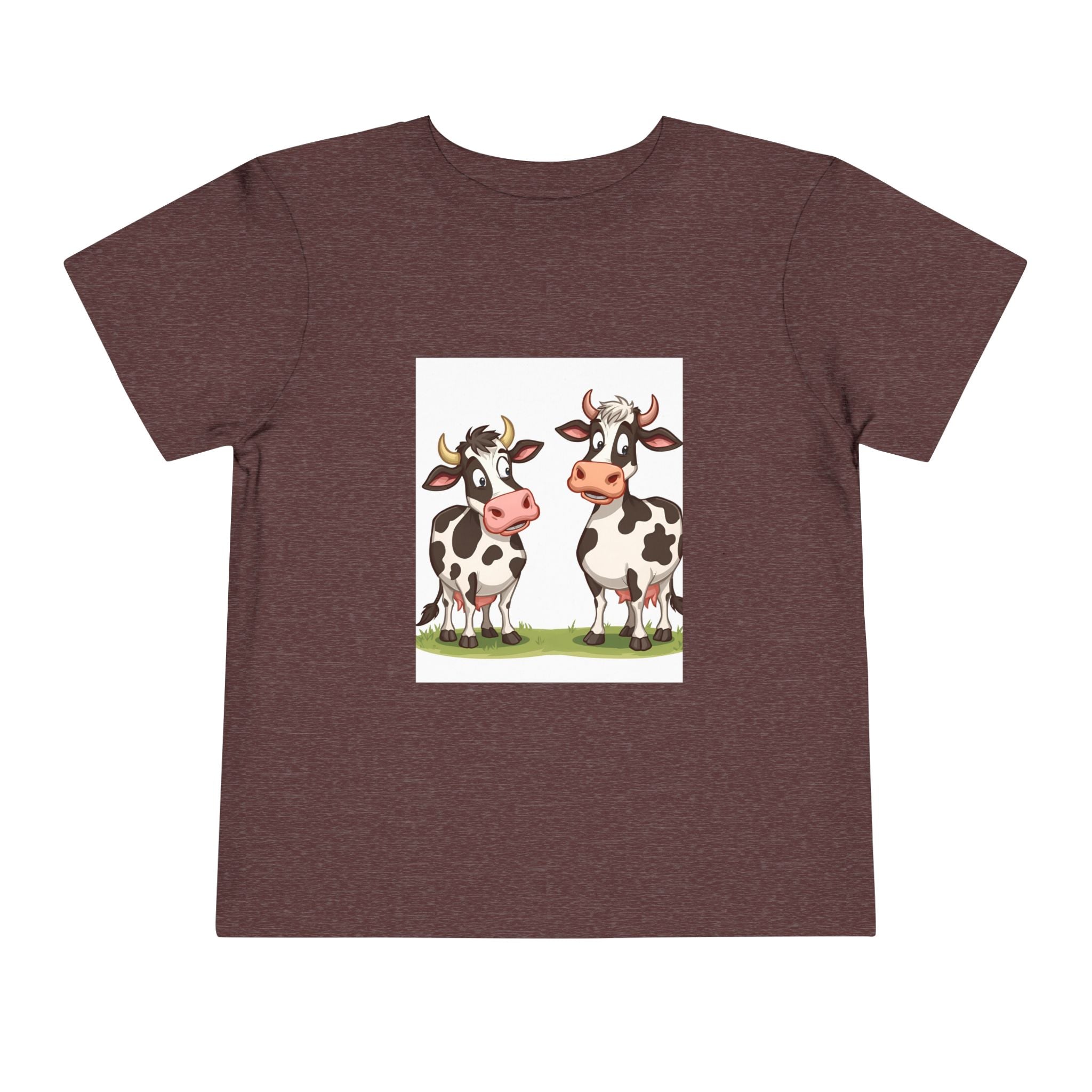 Cute Cows Toddler Short Sleeve Tee