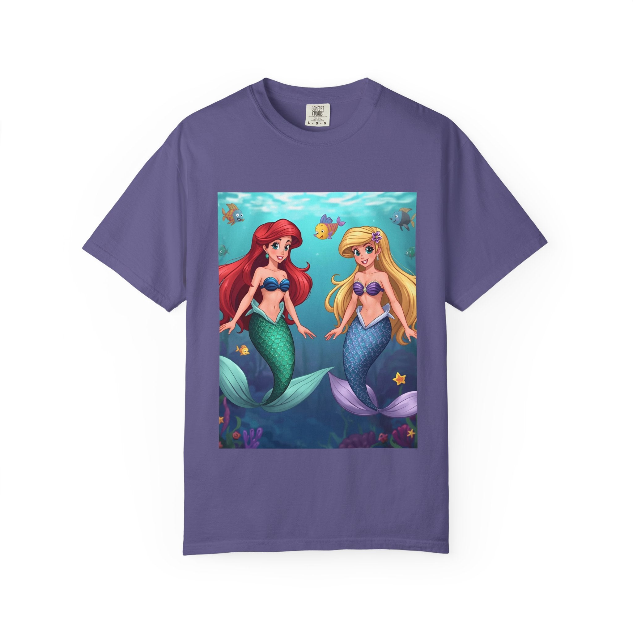 Mermaid Unisex Garment-Dyed T-shirt