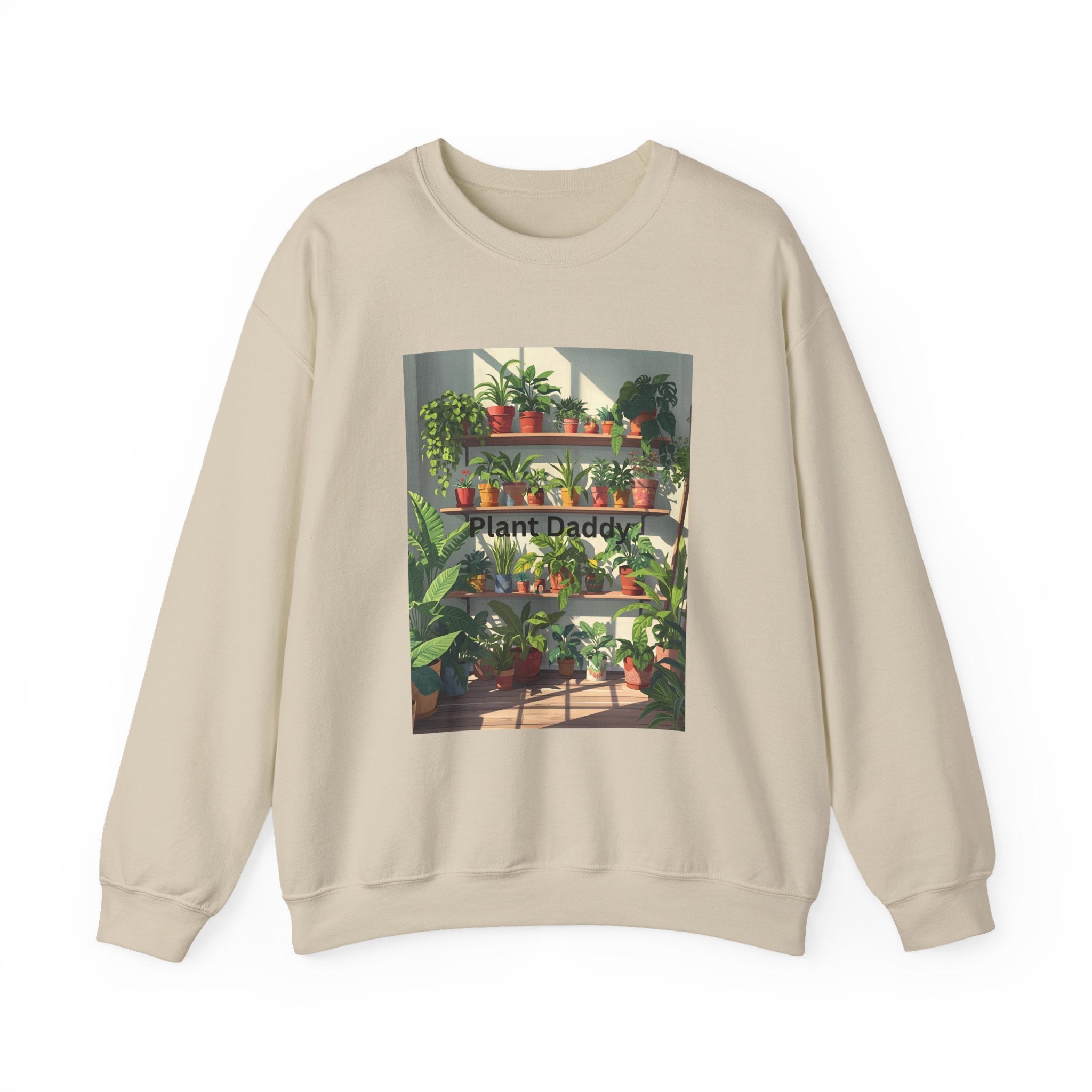 Plant Daddy Sweatshirt, Unisex Gardening Crewneck, Perfect Gift for Plant Lovers, Cozy Indoor Wear, Houseplant Enthusiast Apparel
