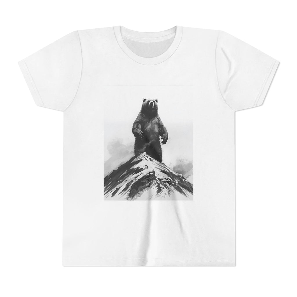 Bear Mountain Snow Youth Short Sleeve Tee