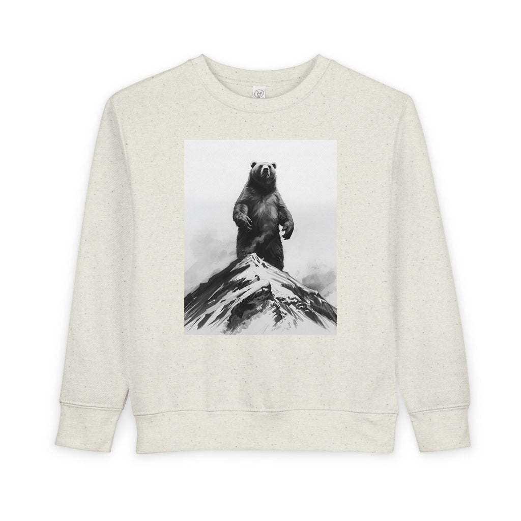 Bear Mountain Snow Toddler Sweatshirt