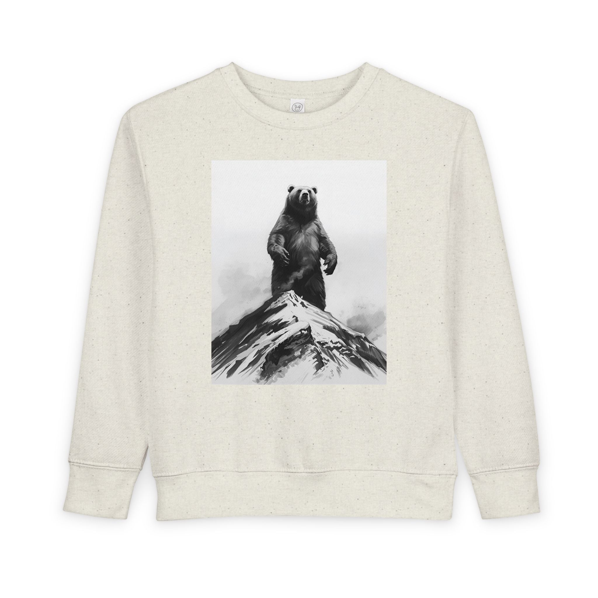 Bear Mountain Snow Toddler Sweatshirt