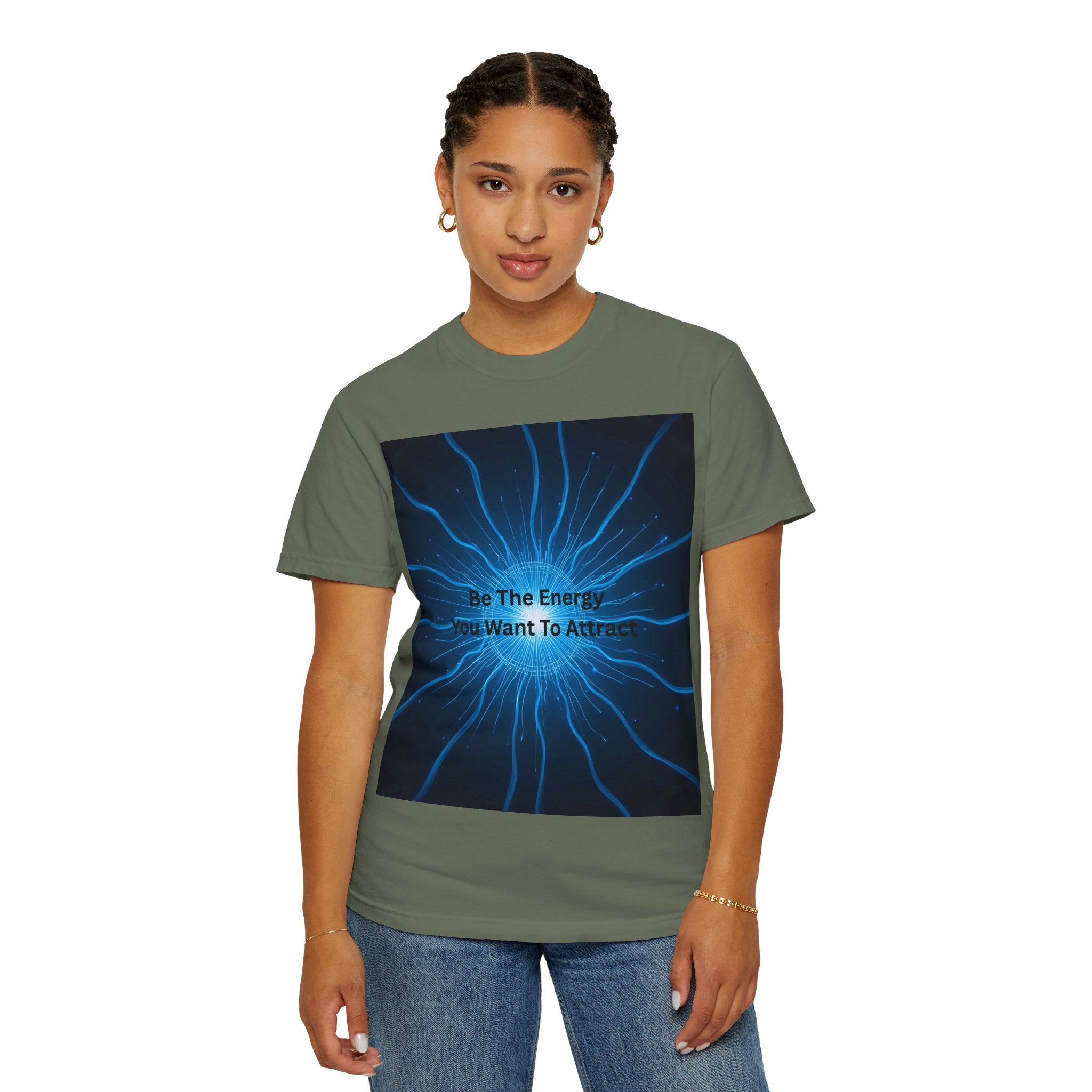Be The Energy You Want To Attract Unisex Inspirational Energy T-Shirt, Motivational Tee, Mindfulness Shirt, Conscious Living Apparel, Gift for Positive Vibes