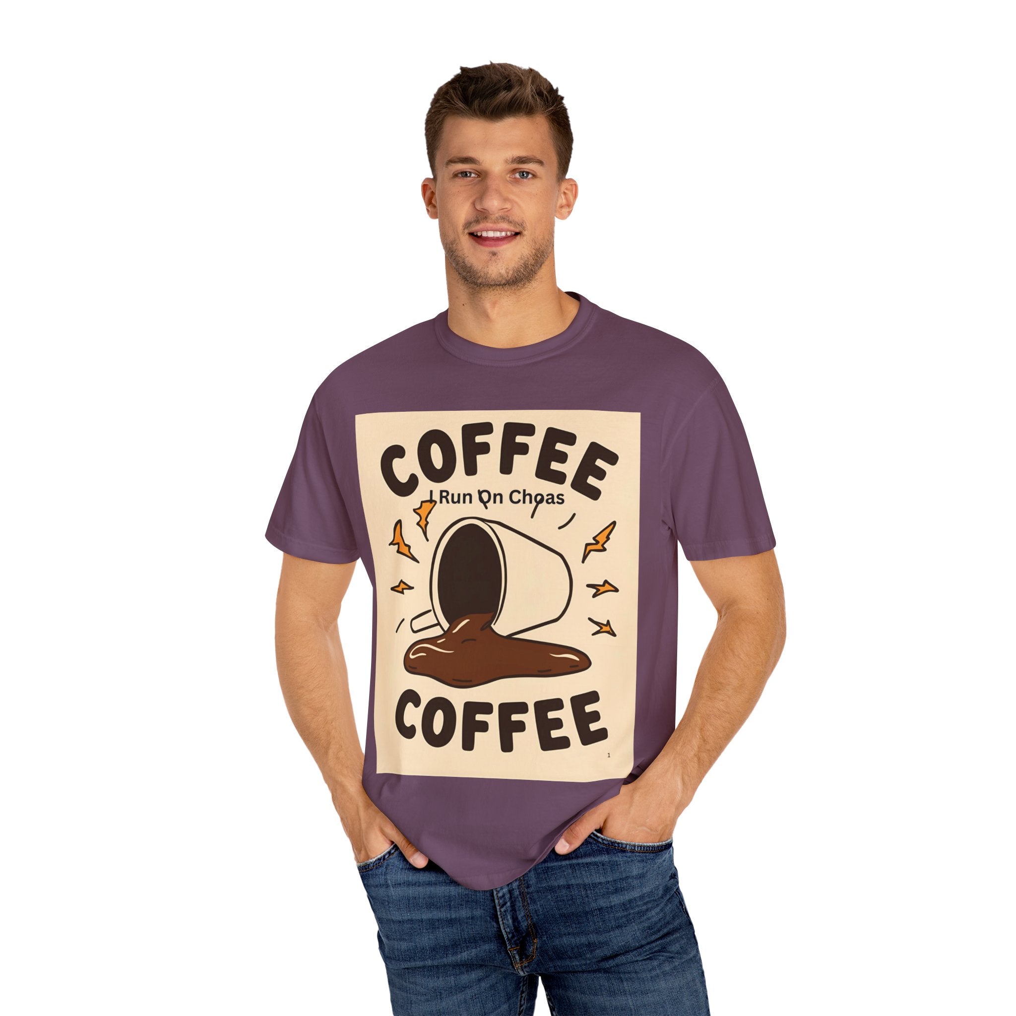Coffee Coffee Unisex Garment-Dyed T-shirt