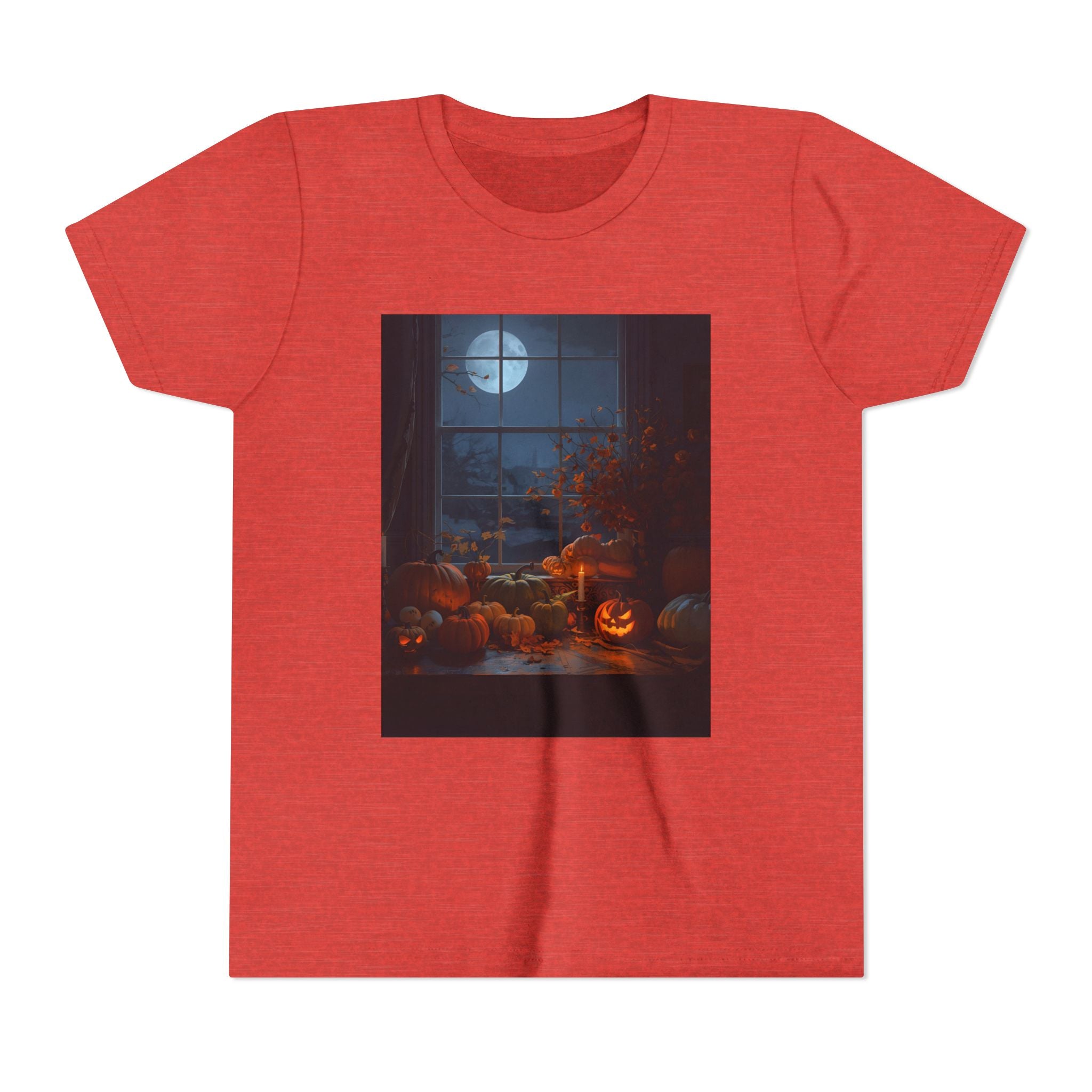 Halloween Pumpkin Youth Short Sleeve Tee
