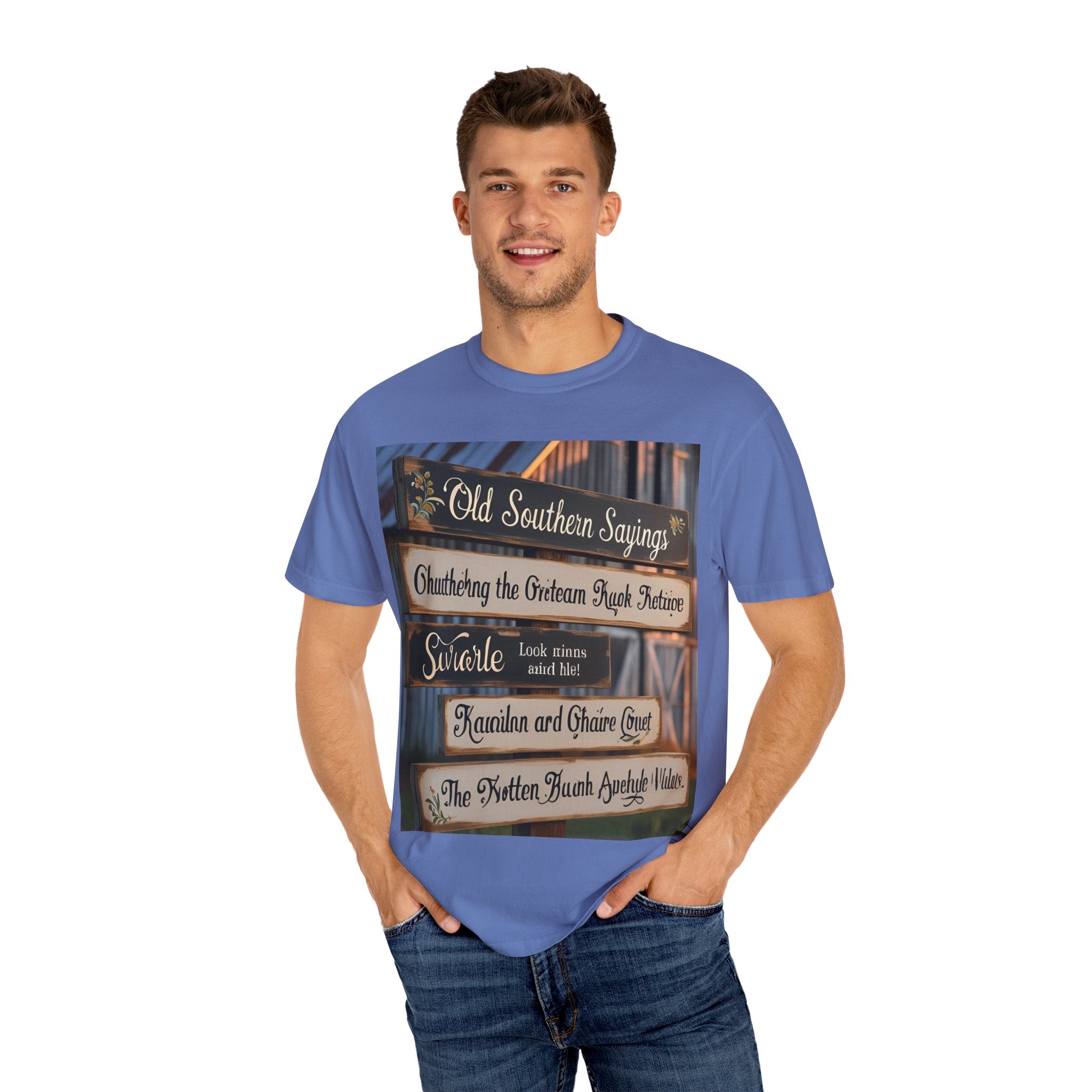 Old Southern Sayings Crossing Unisex T-shirt, Southern Pride Tee, Gift for Her/Him, Casual Wear, Vintage Style Shirt, Summer Wardrobe Essential