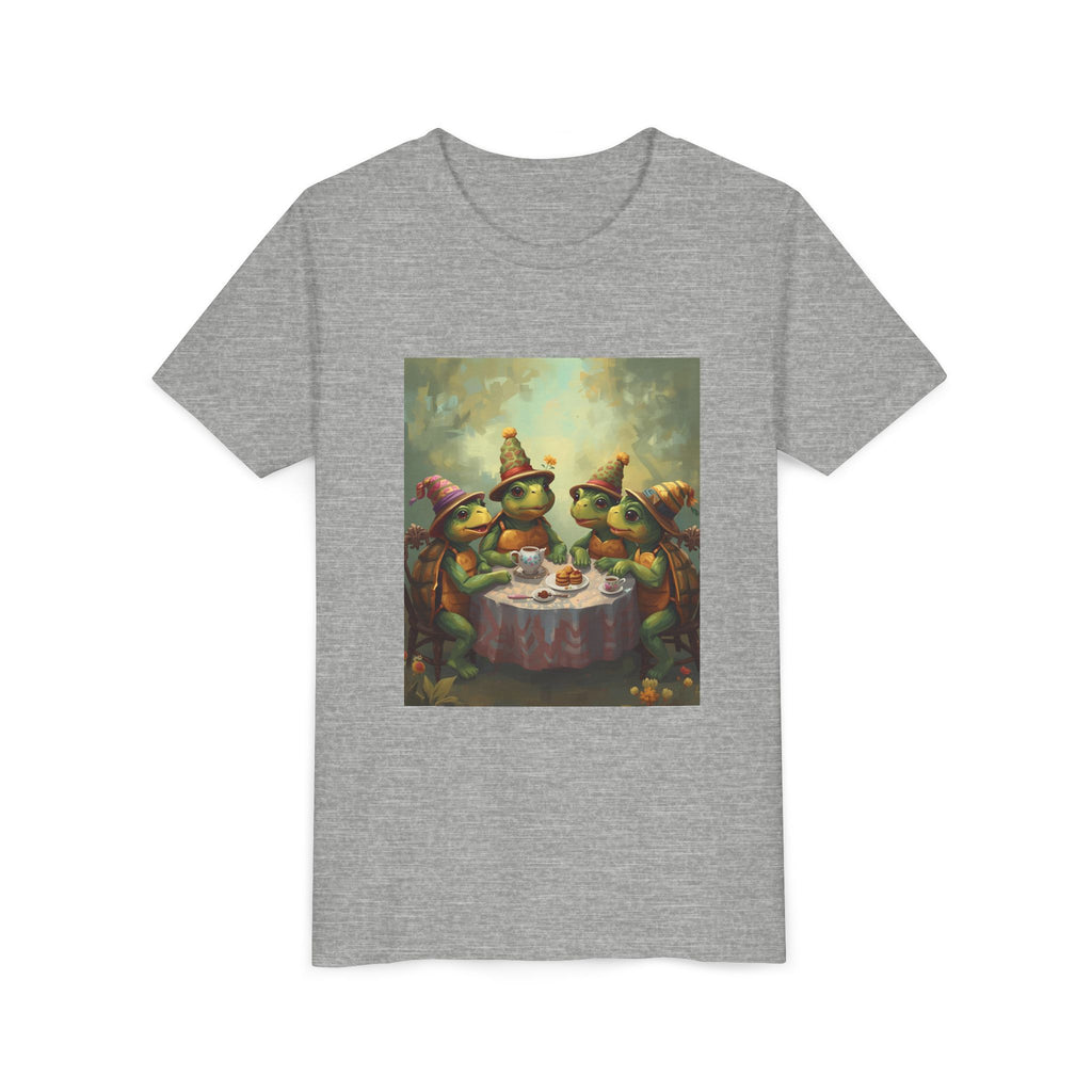 Whimsical Turtle Youth Short Sleeve Tee