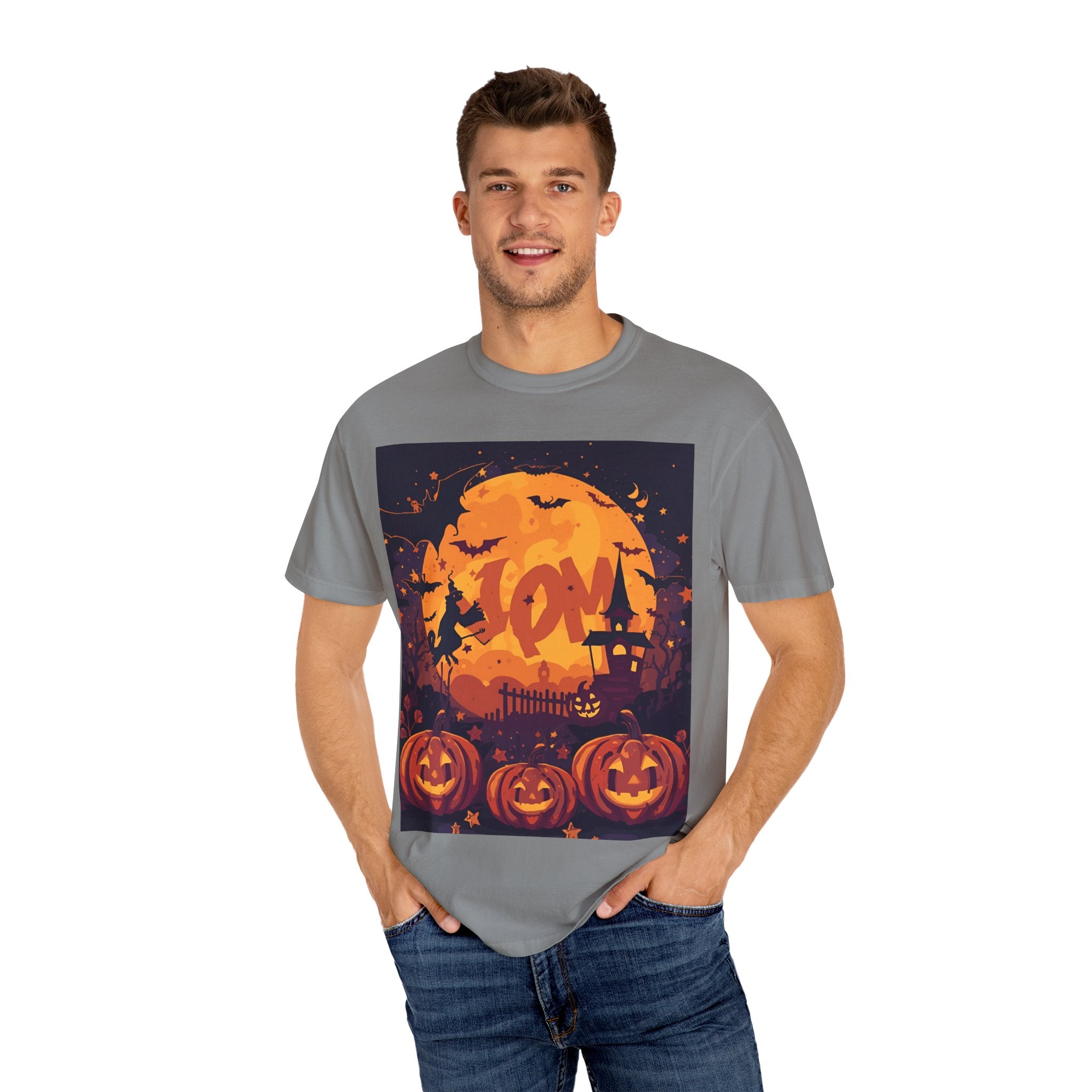 Halloween Pumpkin Graphic Tee, Unisex T-shirt, Spooky Shirt, Pumpkin Shirt, Fall Fashion, Halloween Costume, Autumn Apparel