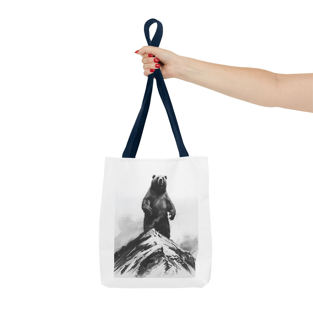 Bear Mountain Snow Tote Bag (AOP)