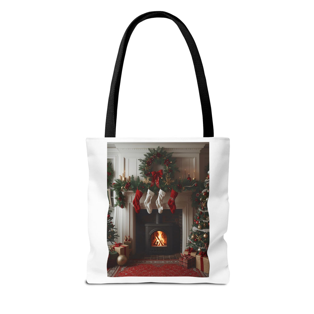 Cozy Christmas Tote Bag, Holiday Tote, Festive Bag, Gift Bag, Shopping Tote, Merry Christmas Decor, Seasonal Accessories