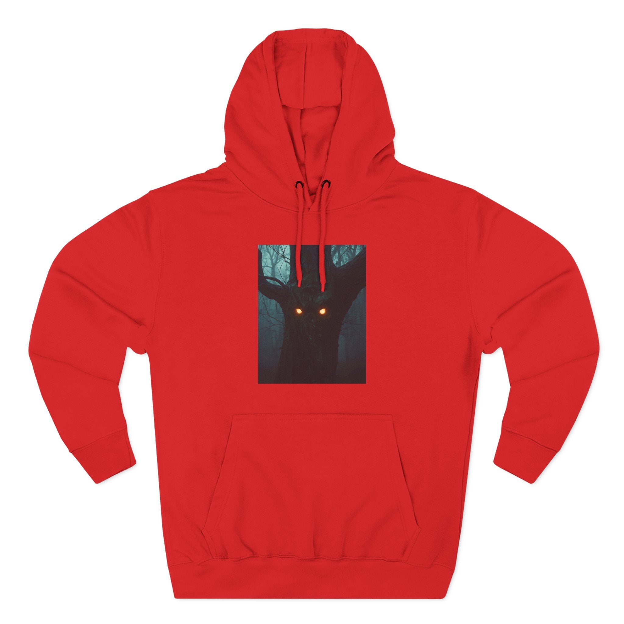 Chilling Nighttime Hoodie, Cozy Fleece Sweatshirt, Outdoor Adventure Attire, Perfect for Bonfire Nights, Gifts for Nature Lovers