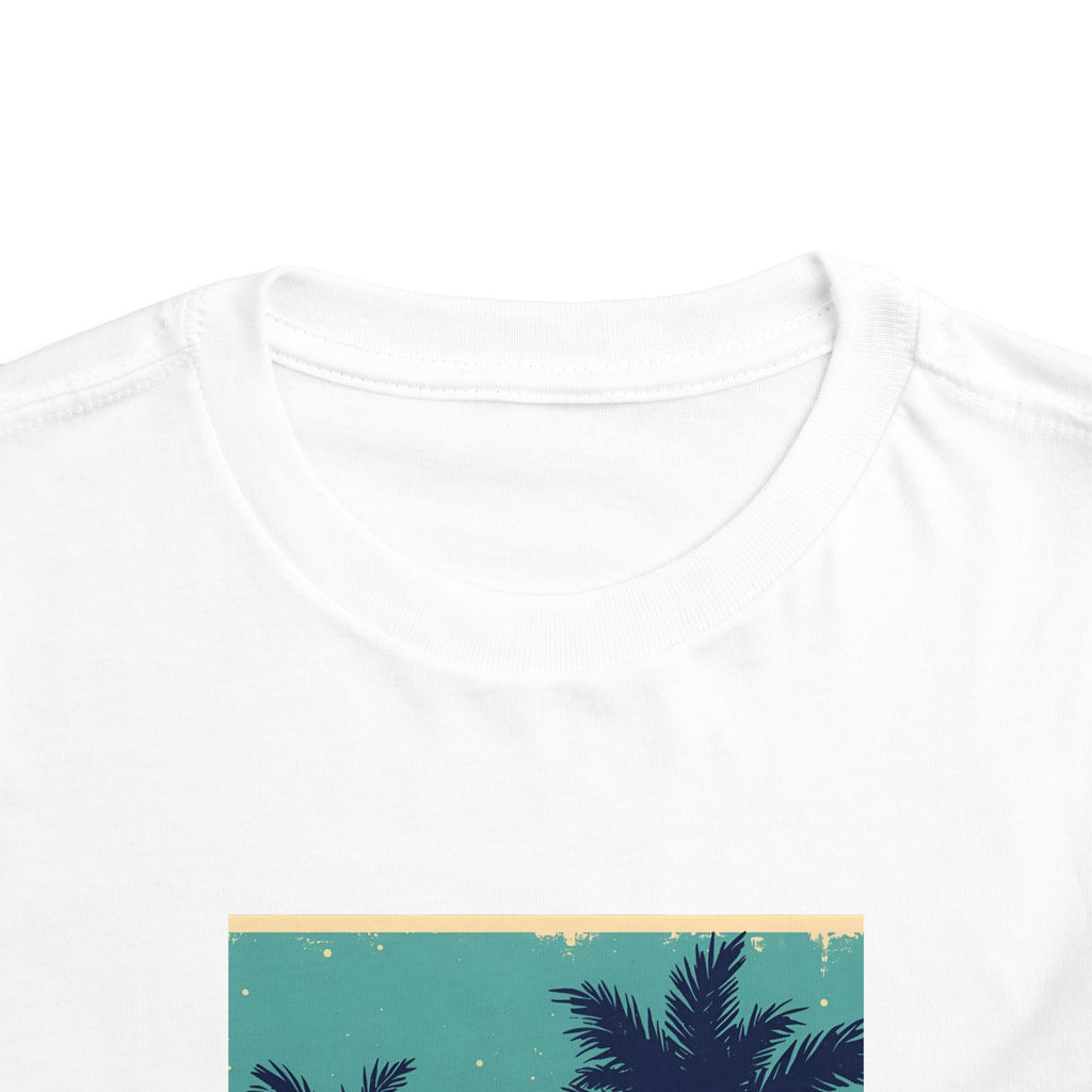 Tropical Sunset Toddler Short Sleeve Tee