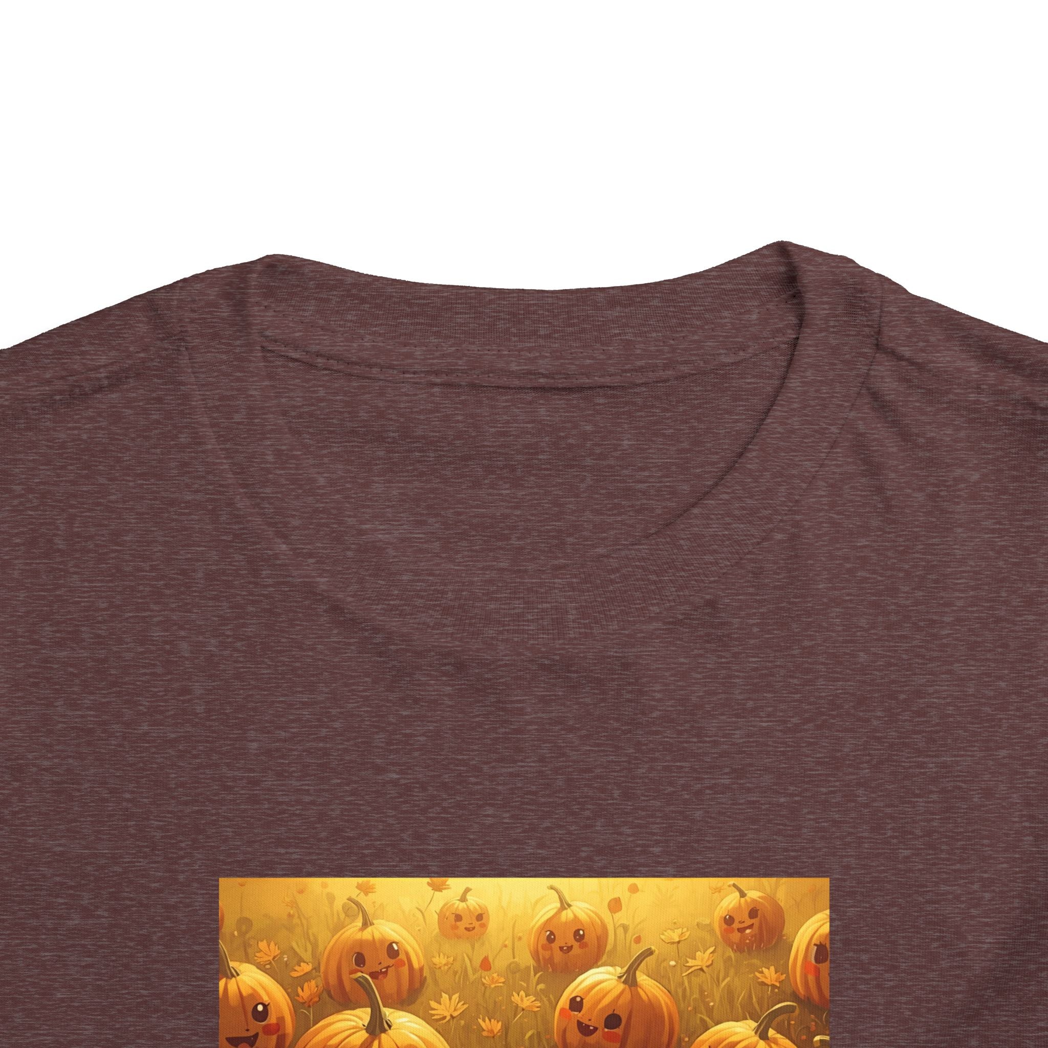 Pumpkin Halloween Toddler Tee - Cute Halloween Shirt, Fall Outfit, Pumpkin Lovers Gift, Kids Halloween Apparel, Toddler Party Tee