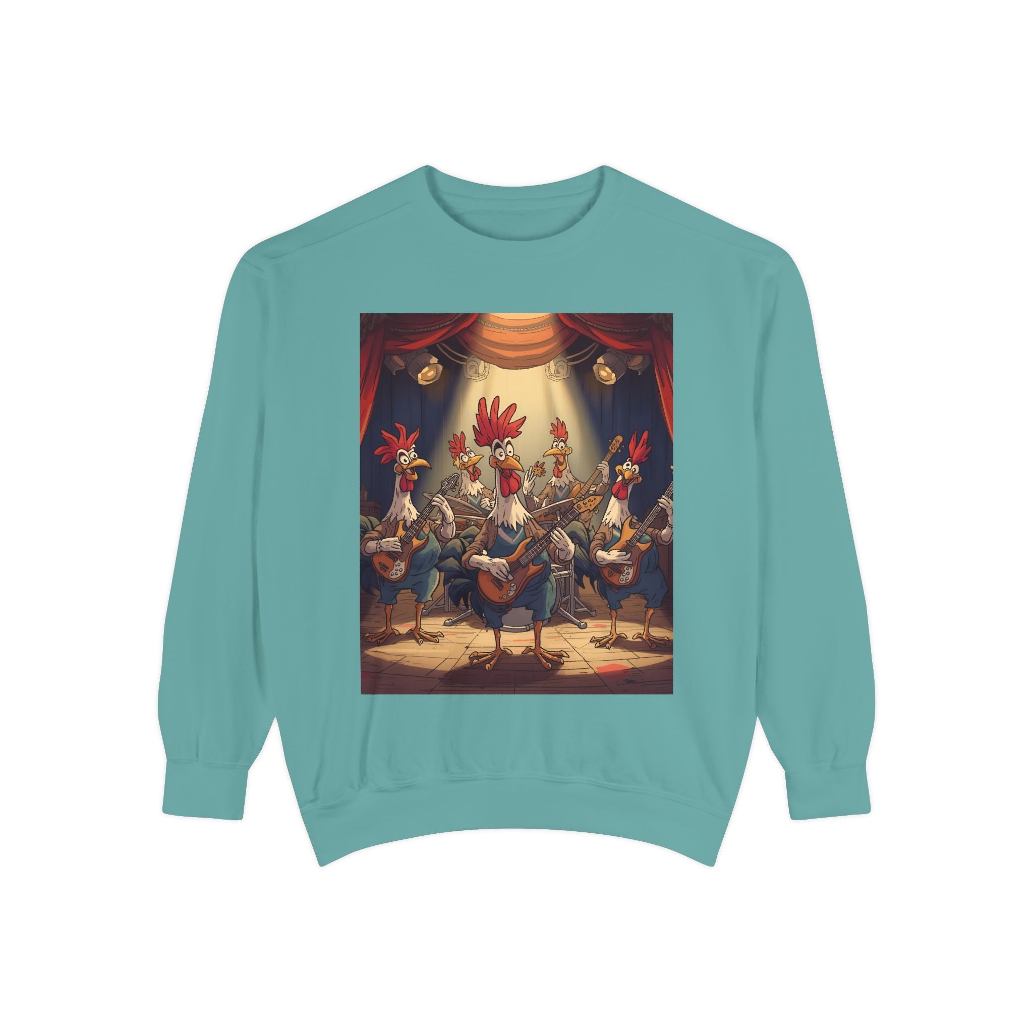 Chicken Funny Unisex Garment-Dyed Sweatshirt