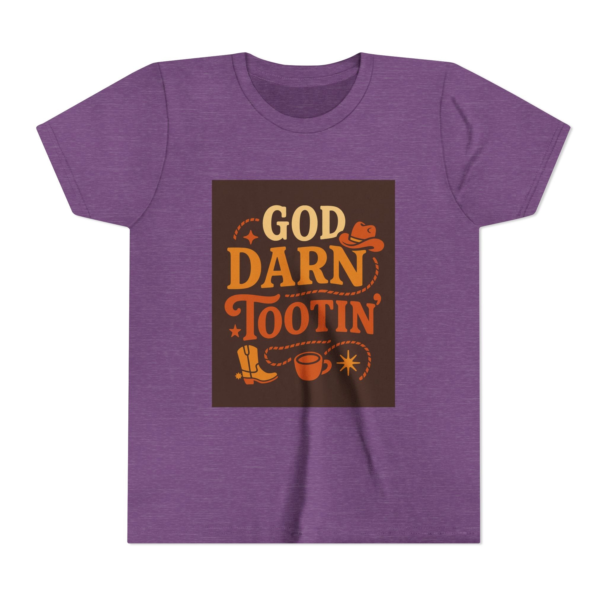 God Darn Tootin Youth Short Sleeve Tee