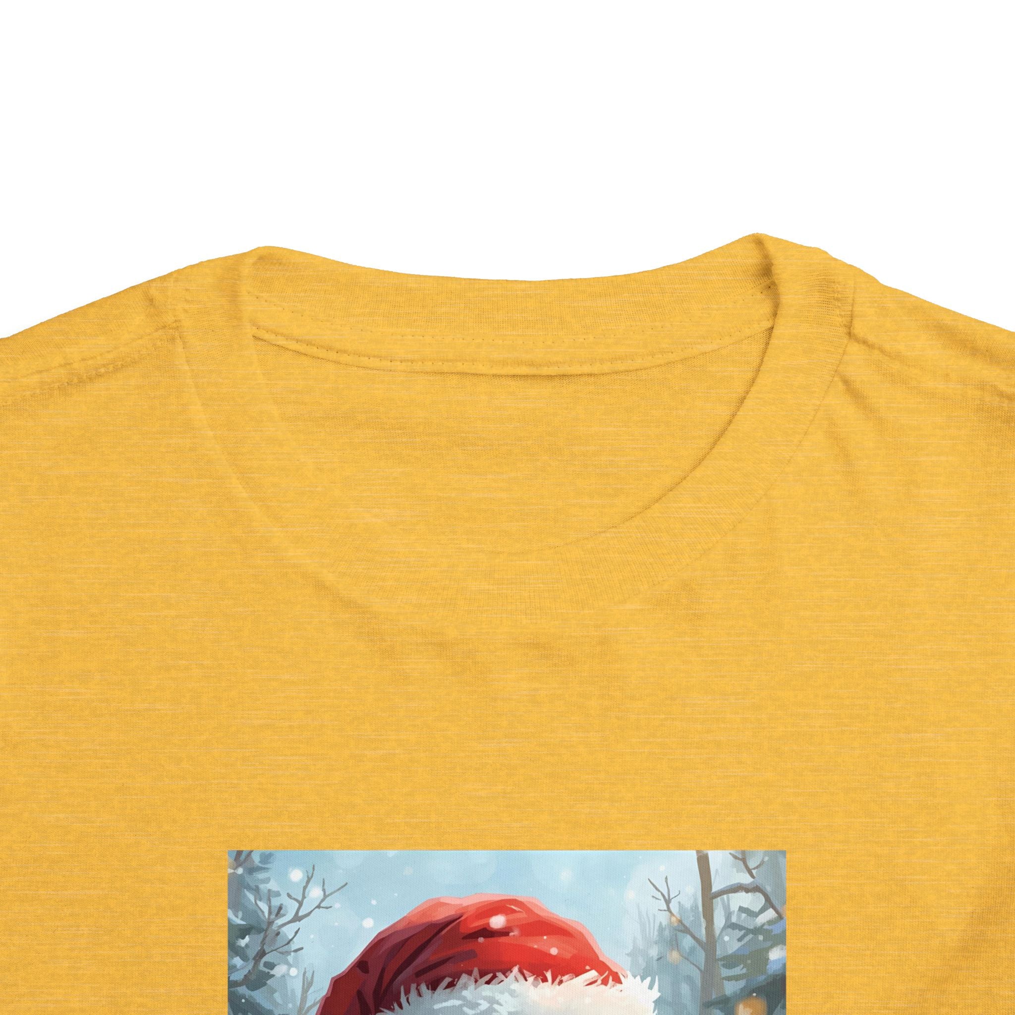 Christmas Bear Toddler Short Sleeve Tee