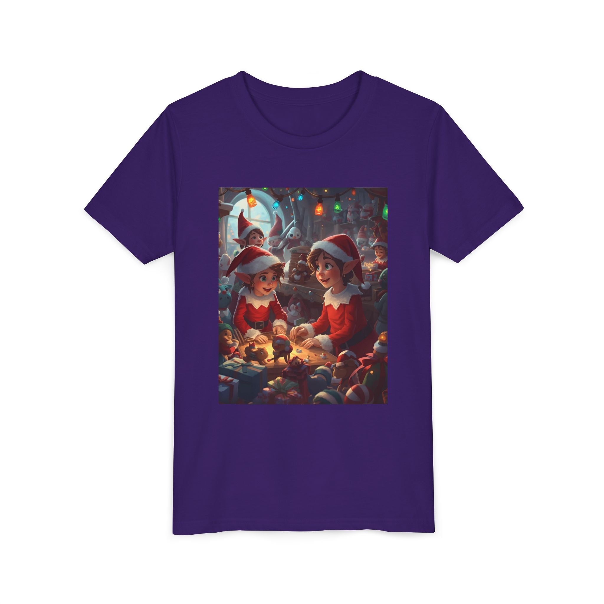 Christmas Elf Youth Short Sleeve Tee