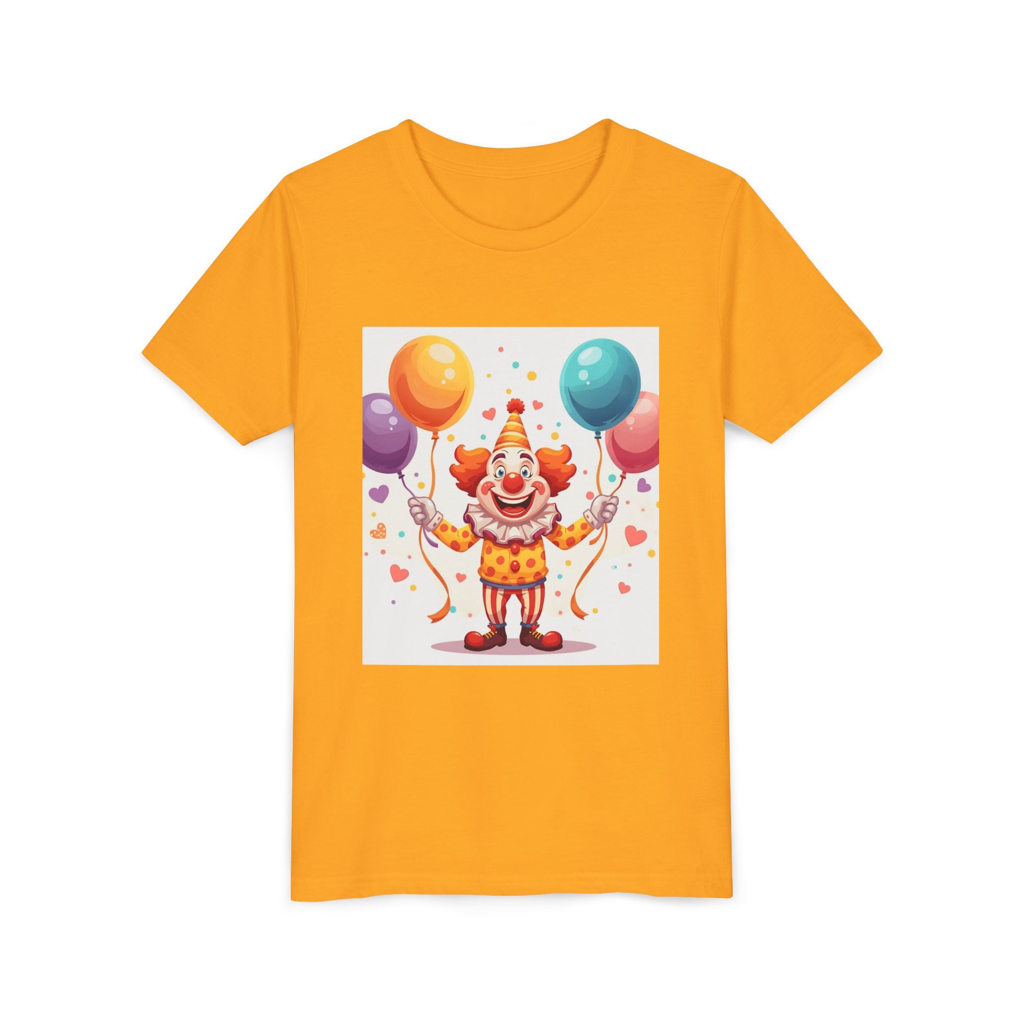 Funny Clown Youth Short Sleeve Tee
