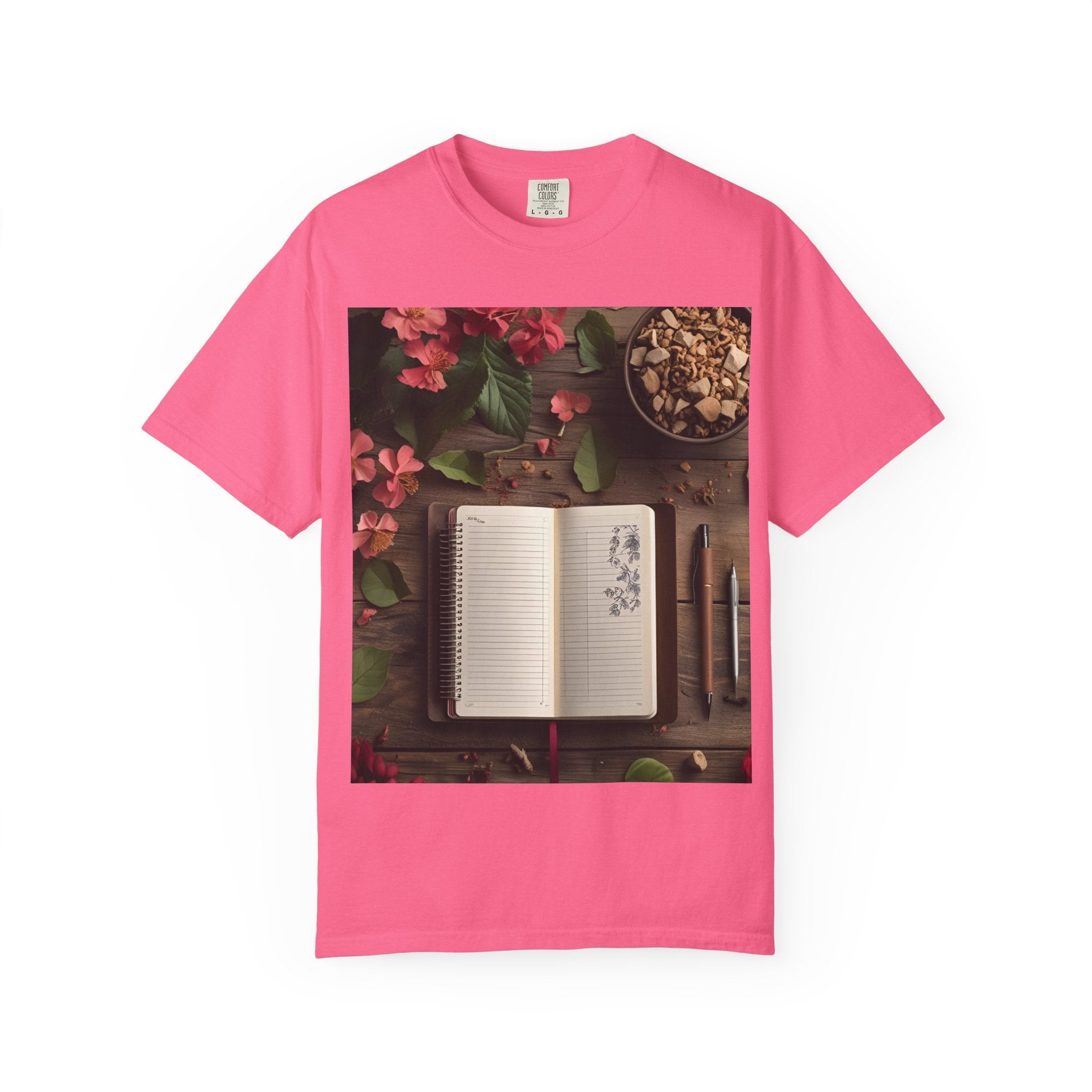 Chic Garden T-Shirt for Nature Lovers, Casual Wear, Eco-Friendly Apparel, Gift for Friends, Stylish Summer Shirt