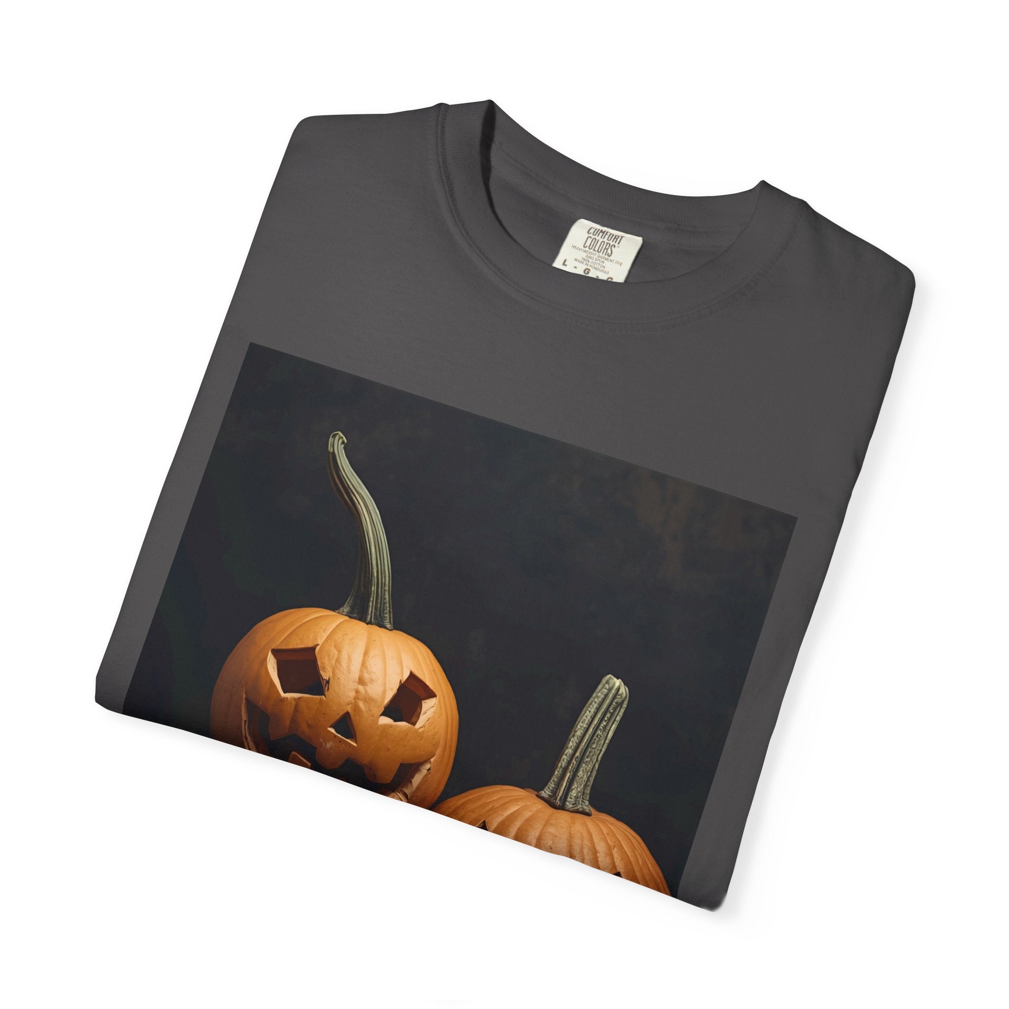 Halloween Pumpkin Graphic Tee, Unisex T-Shirt, Fall Fashion, Cozy Casual Wear, Spooky Season Apparel, Autumn Vibes