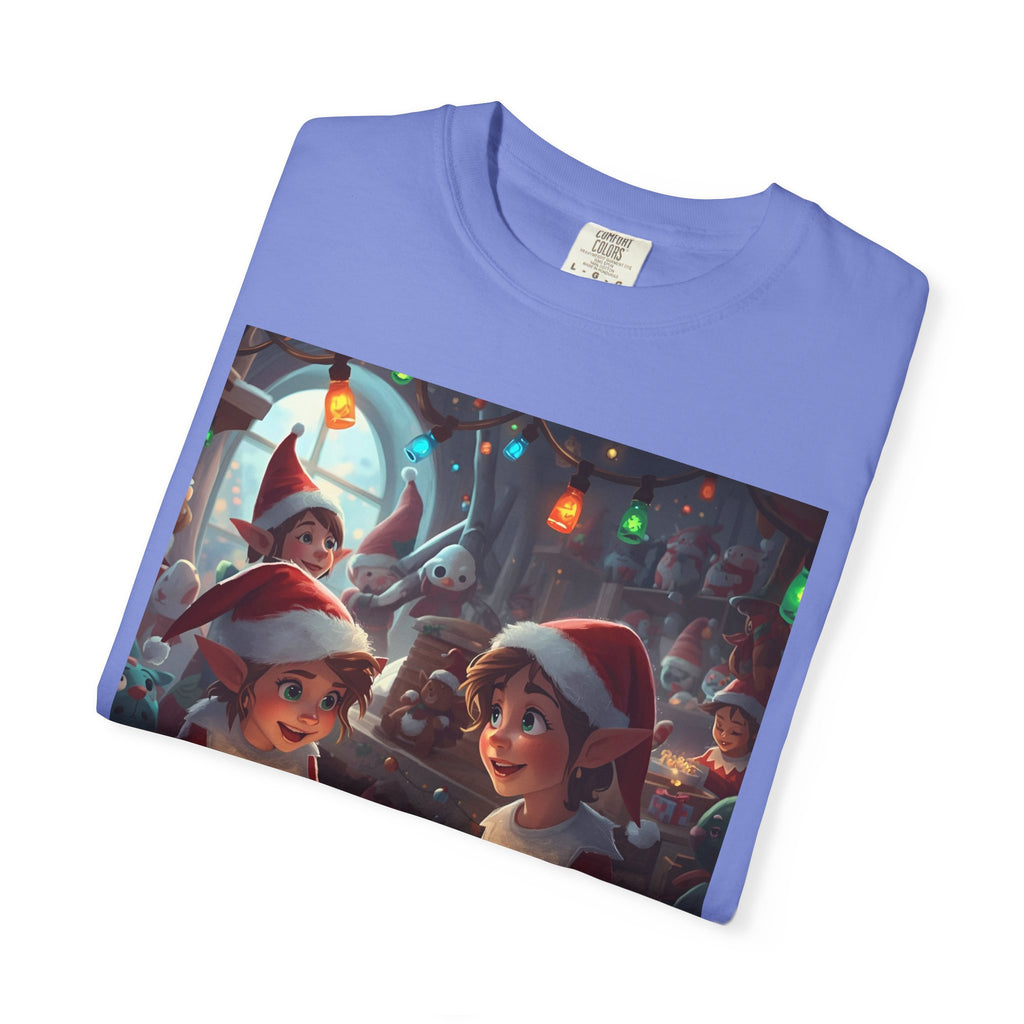 Christmas Elf T-shirt, Holiday Shirt, Unisex Tee, Festive Apparel, Gift for Her/Him, Family Matching Outfit