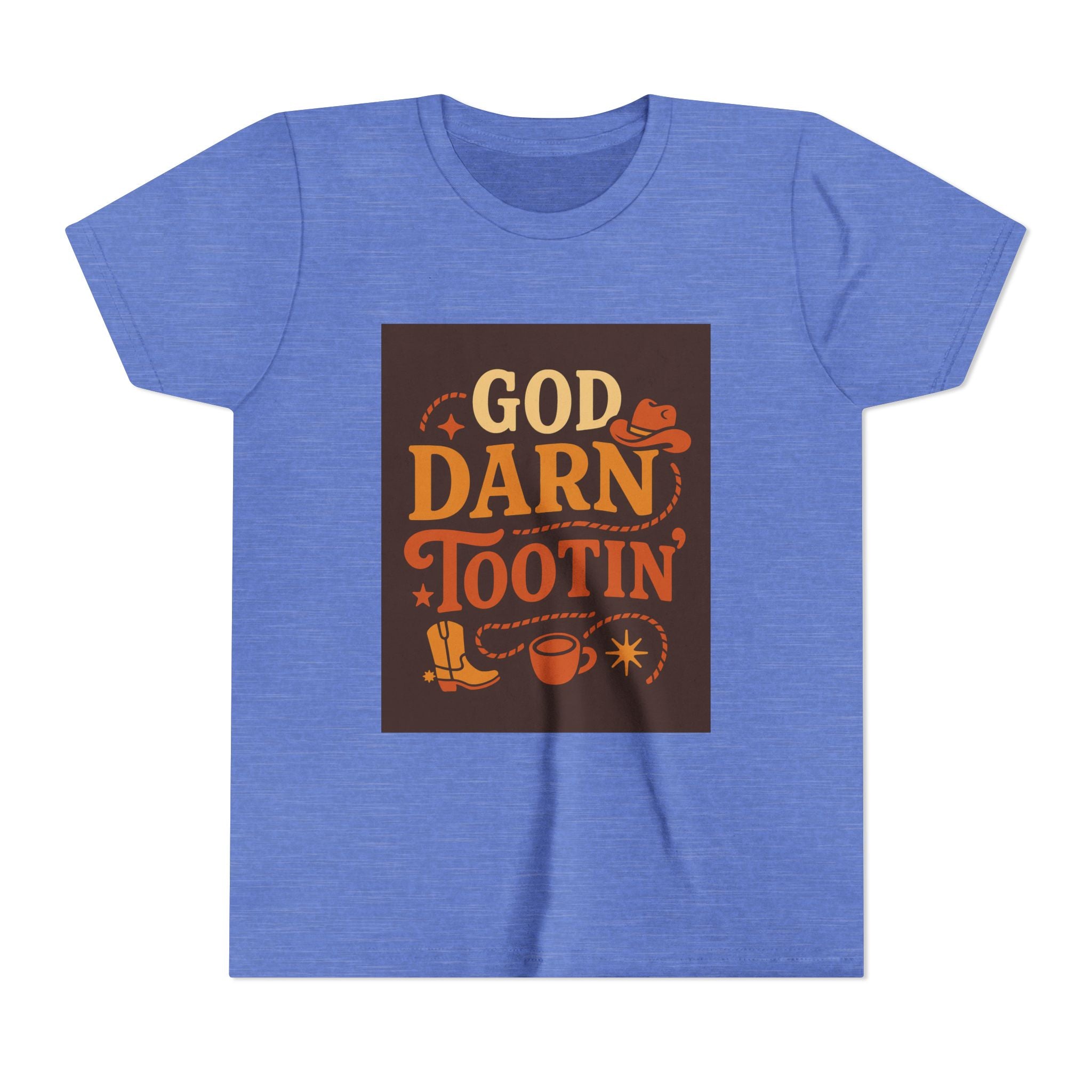 God Darn Tootin Youth Short Sleeve Tee