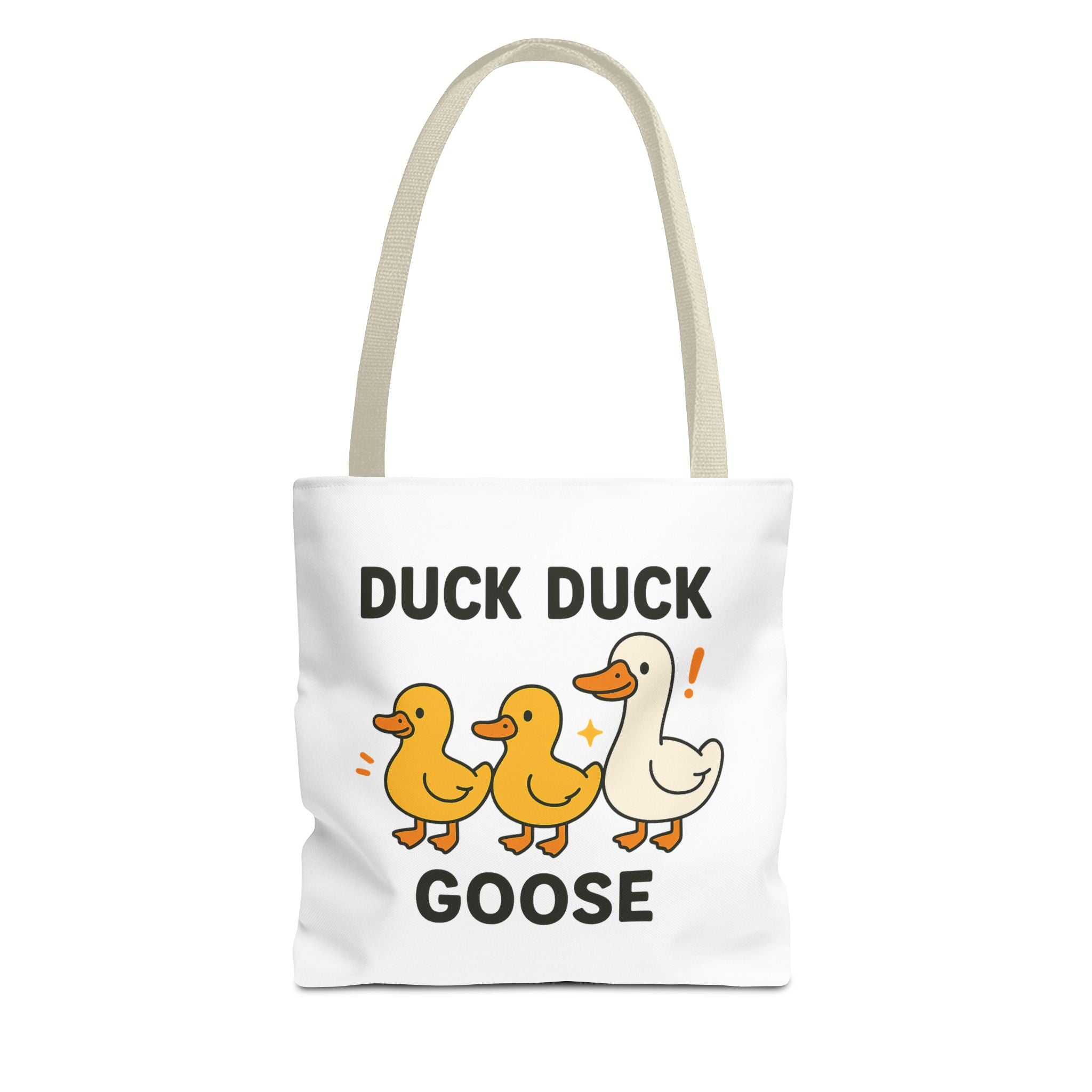 Playful Duck Duck Goose Tote Bag
