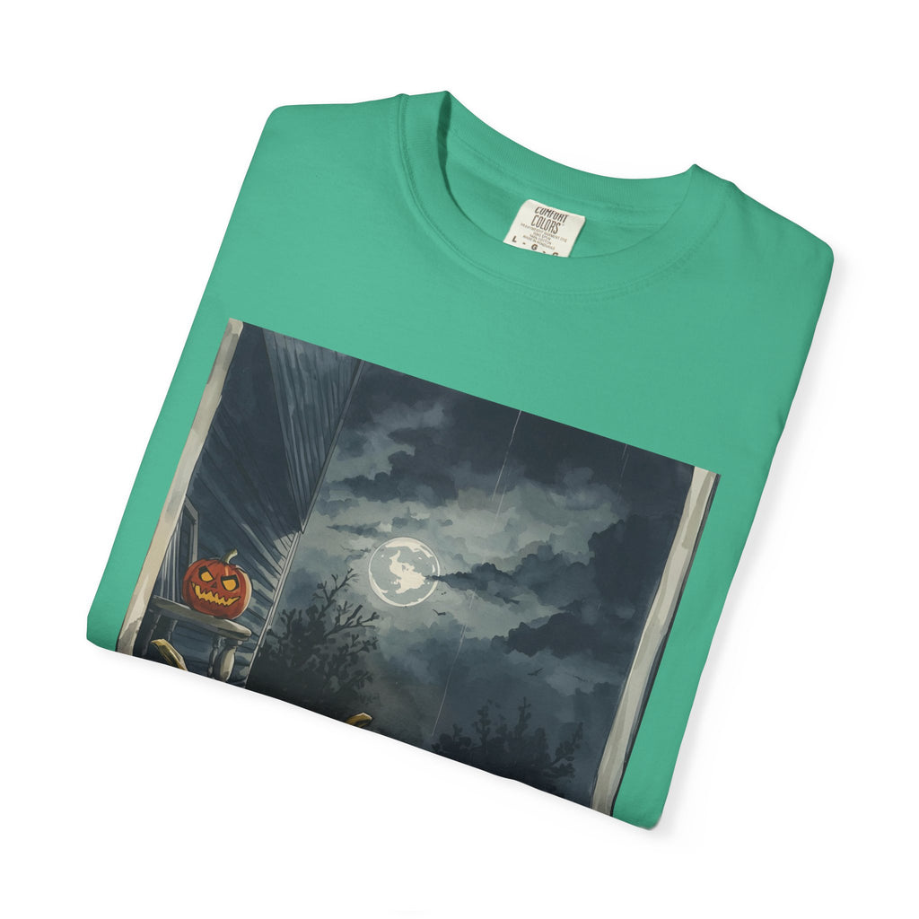Halloween Pumpkin Scary T-shirt - Perfect for Fall Celebrations, Trick or Treat, Autumn Fashion, Costume Party, Spooky Vibes
