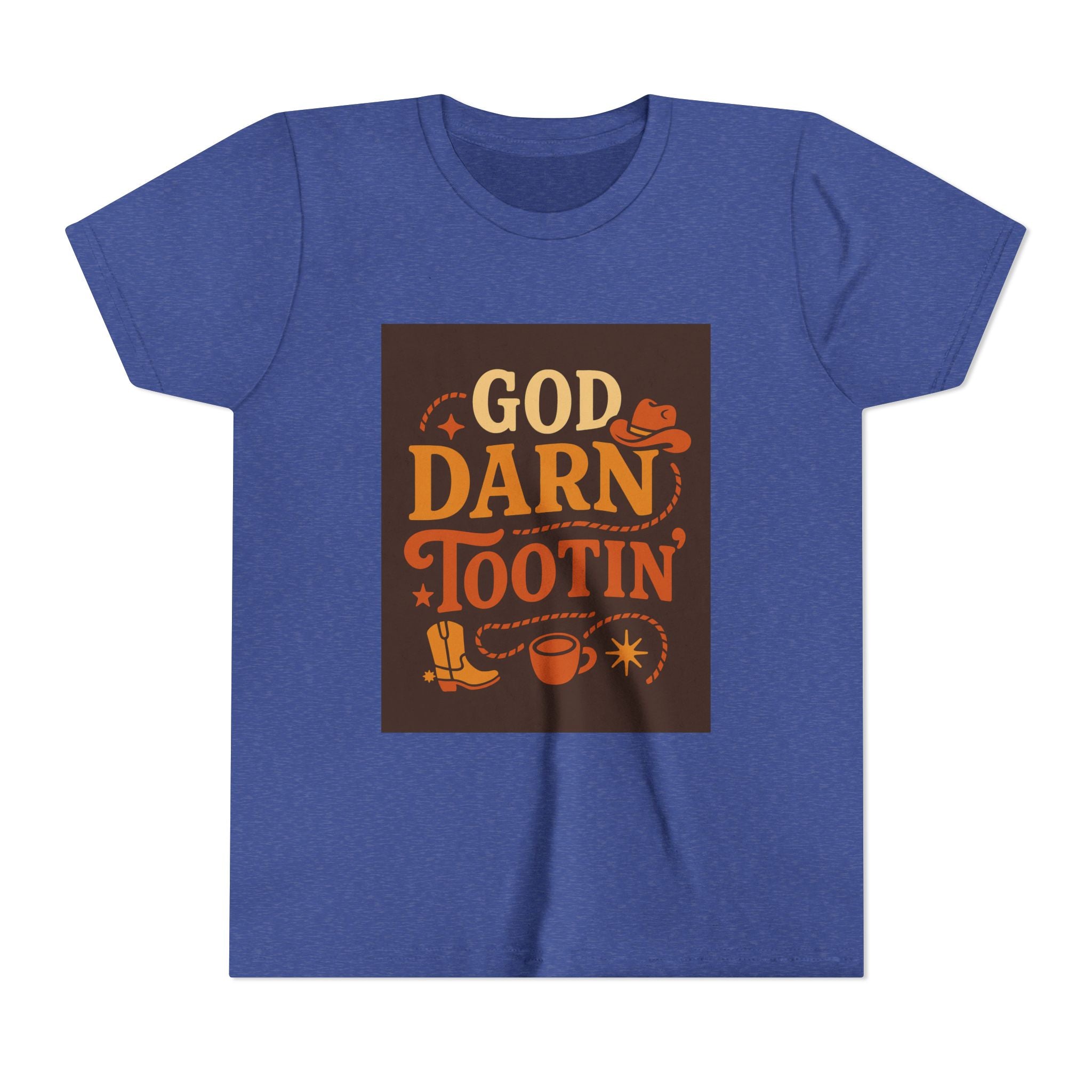 God Darn Tootin Youth Short Sleeve Tee