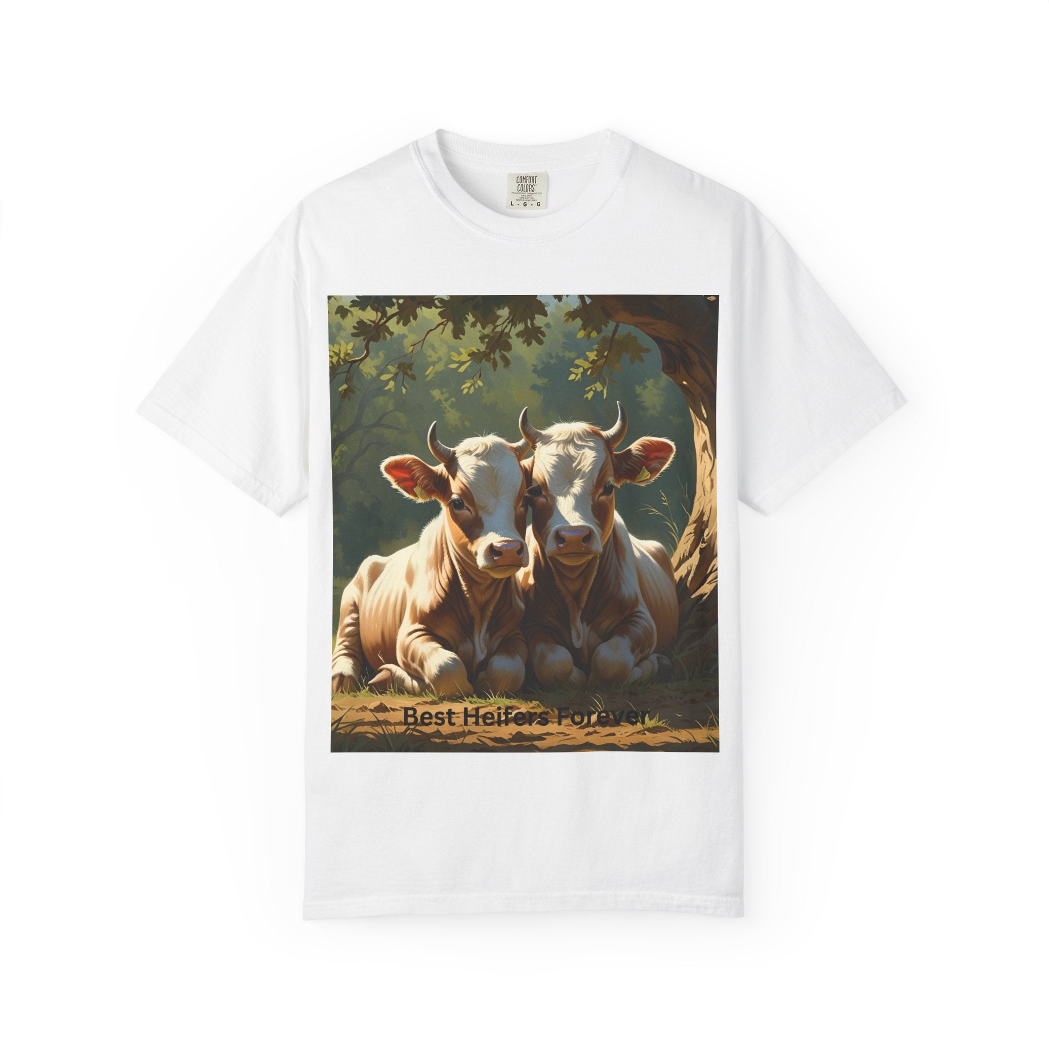 Best Heifers Forever T-shirt, Cute Cow Shirt, Animal Lover Gift, Farm T-shirt, Gift for Her, Unisex Casual Wear