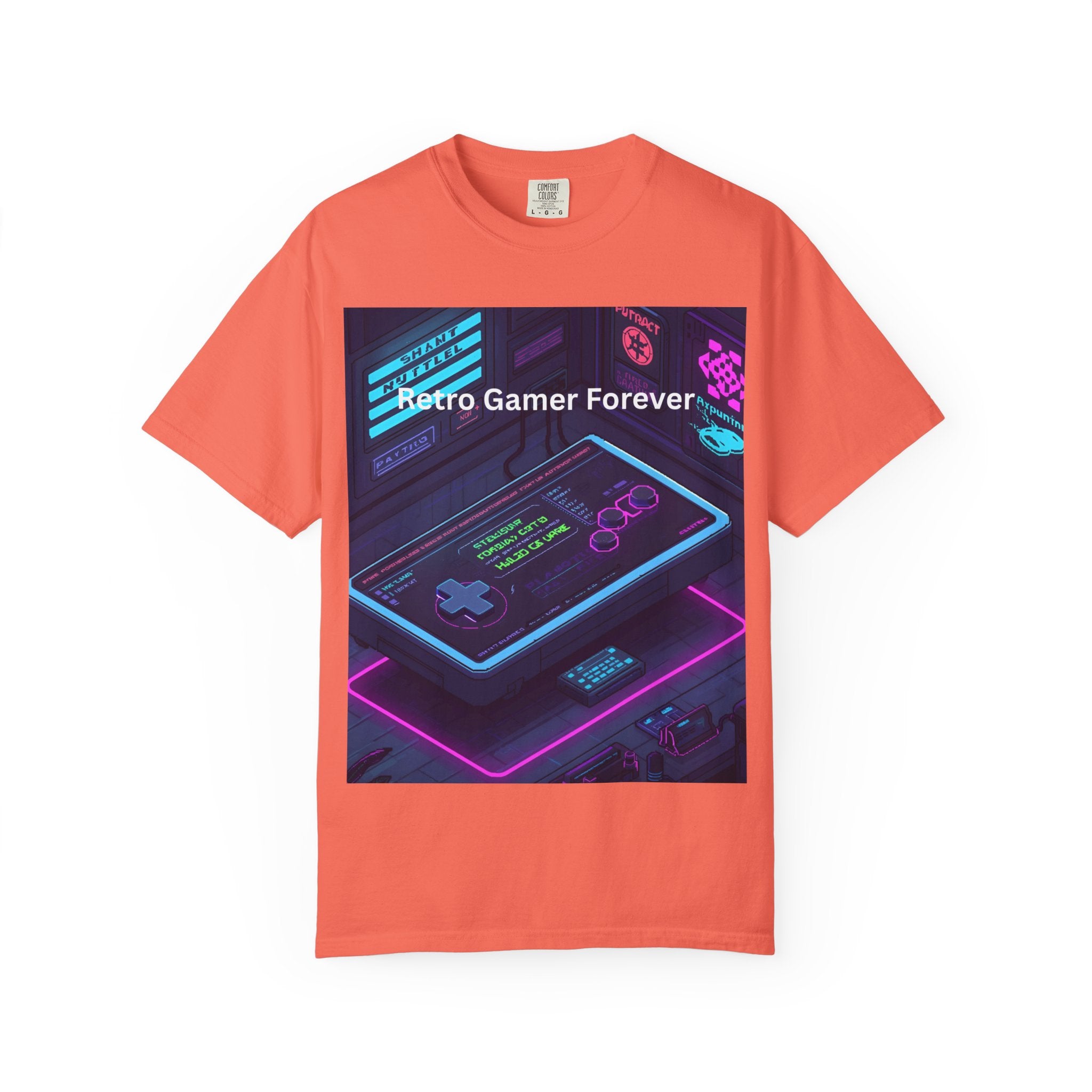 Retro Gamer T-Shirt, Unisex Gamer Graphic Tee, Vintage Game Night Shirt, Retro Gaming Apparel, Cool Gamer Gift