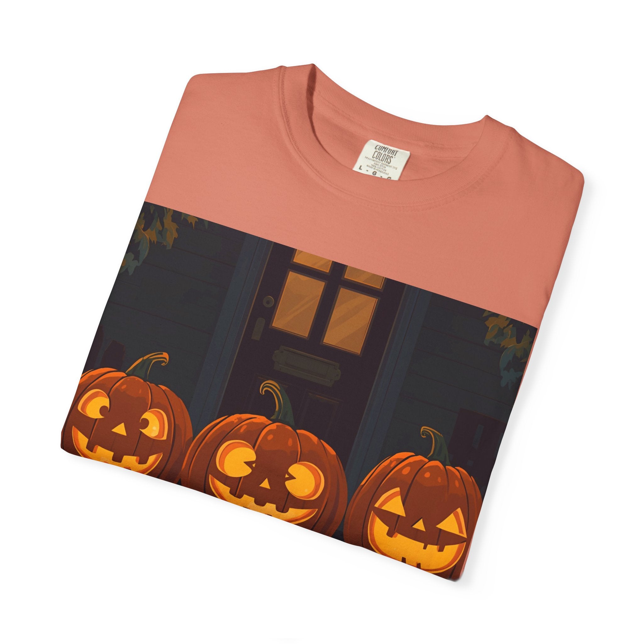 Happy Halloween Unisex T-Shirt, Spooky Season Apparel, Halloween Costume, Fall T-Shirt, Pumpkin Design Shirt, Y'all Graphic Tee