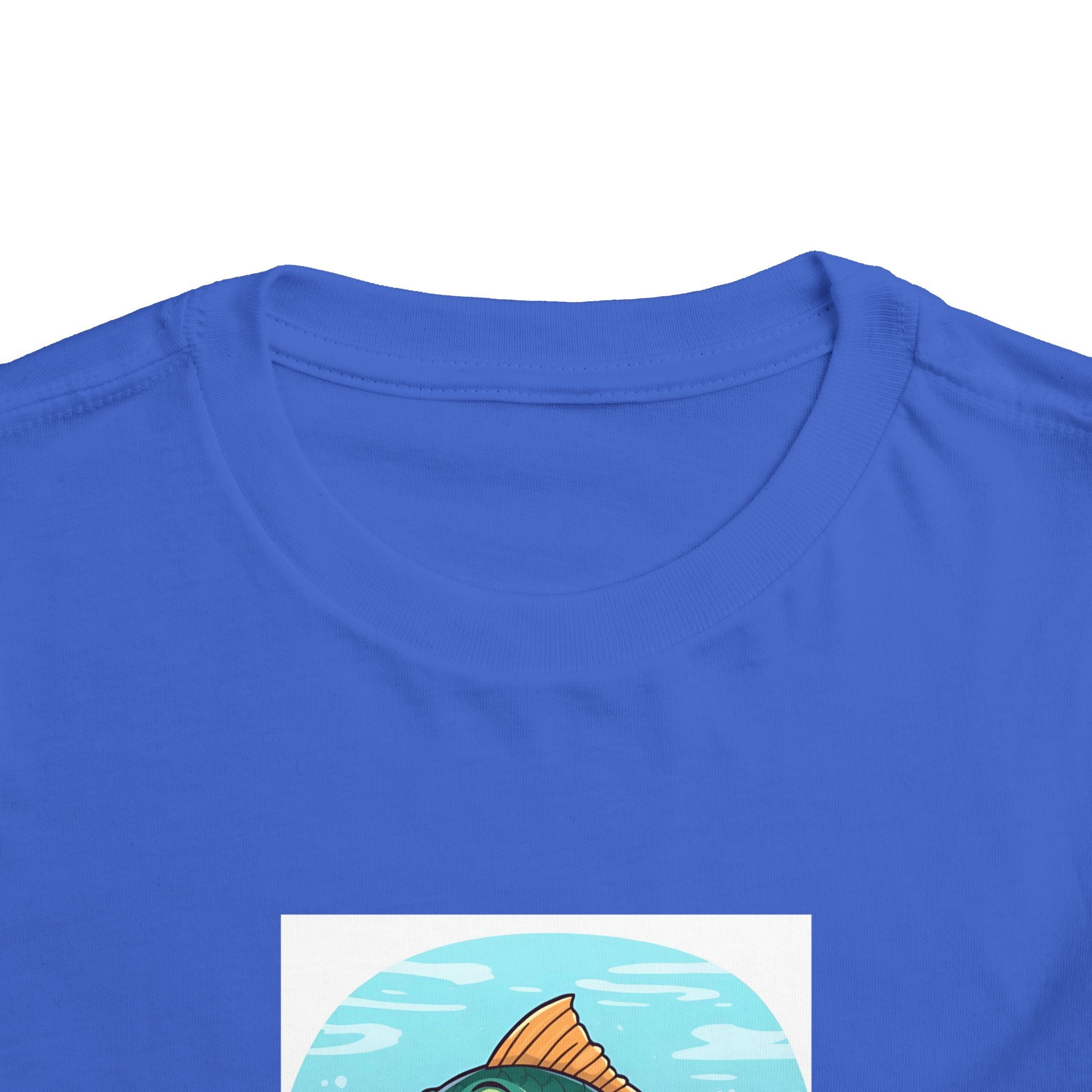 Here Fishy Fishy Fishy Toddler Short Sleeve Tee