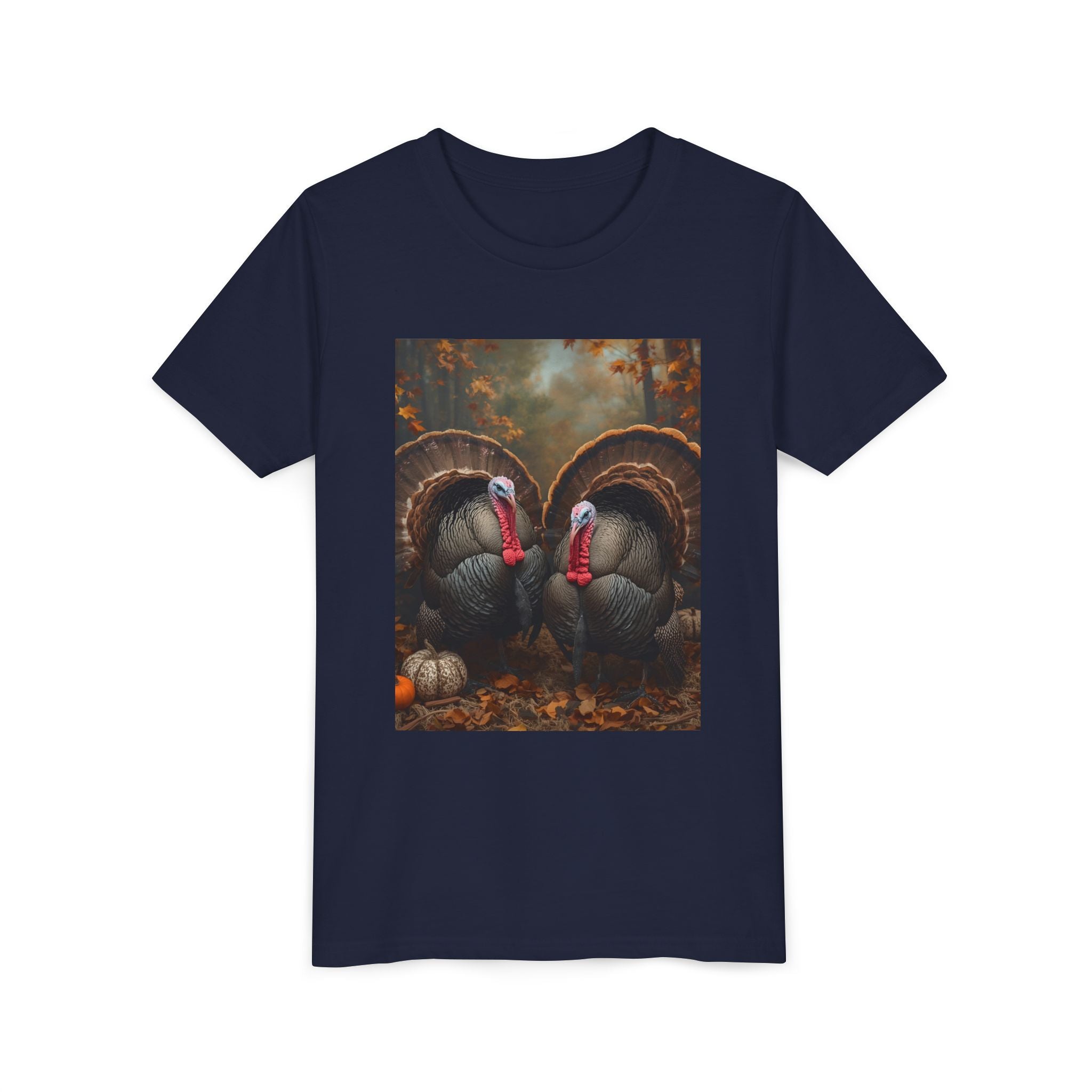 Thanksgiving Turkey Youth Short Sleeve Tee