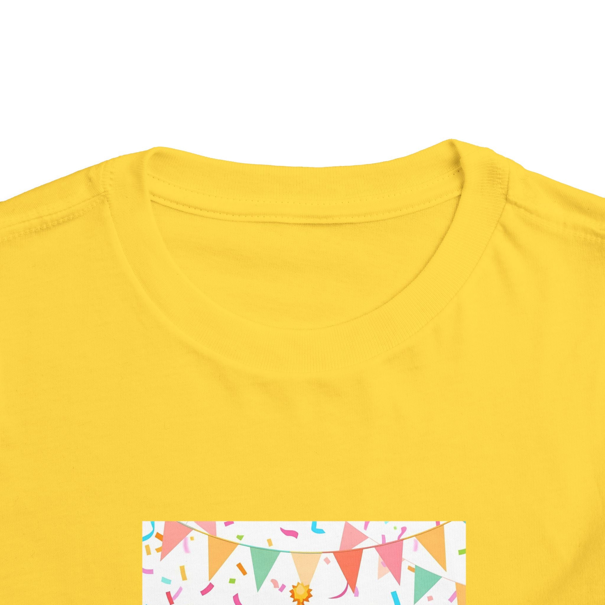 Party Animal With Squirl Toddler Short Sleeve Tee