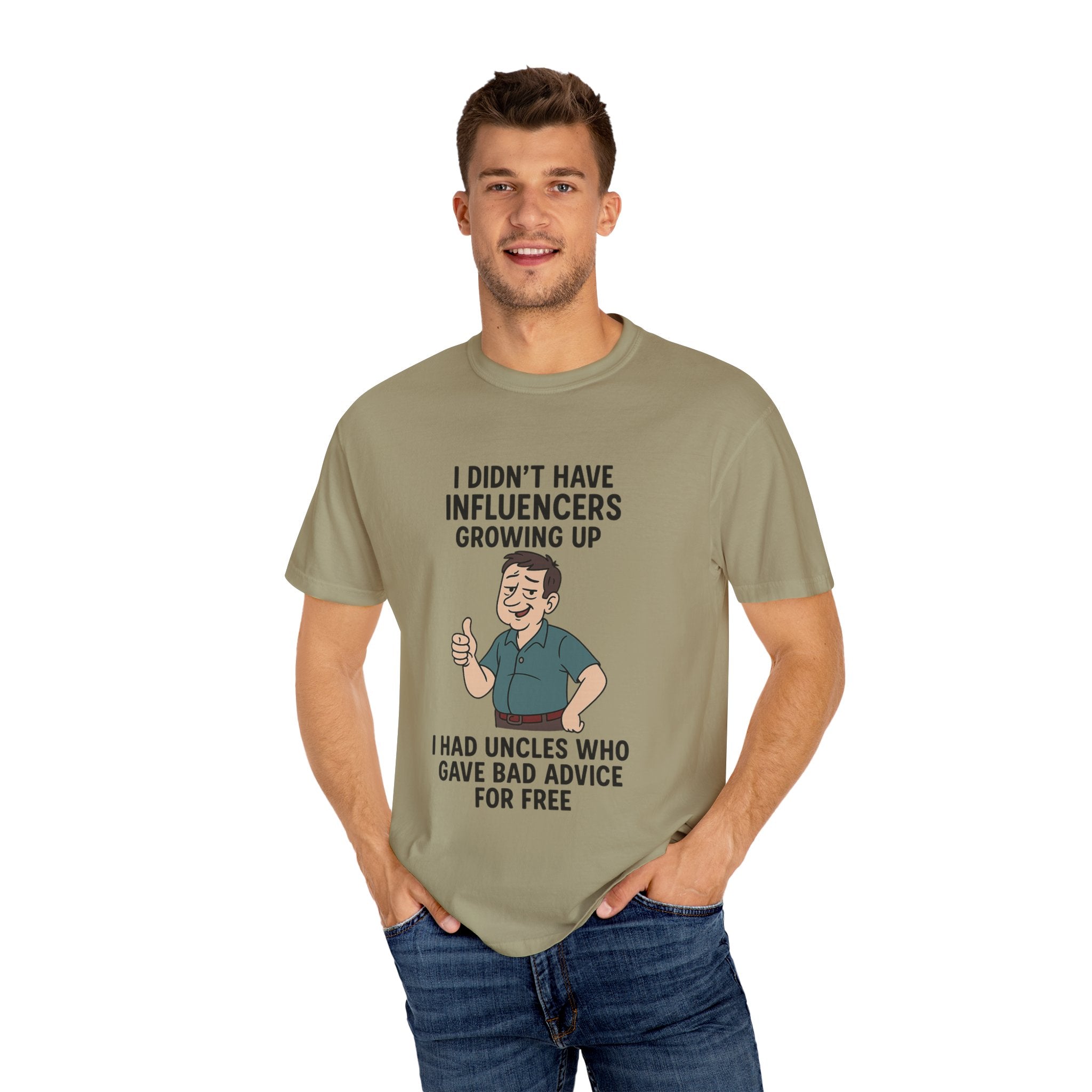 Funny Unisex T-Shirt: 'I Didn't Have Influencers Growing Up'