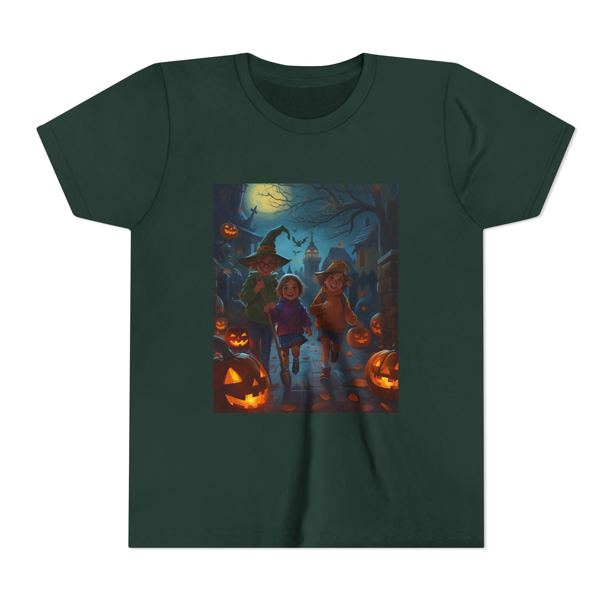 Spooky Halloween Youth Tee | Fun Kids Shirt for Halloween Parties, Trick-or-Treating, Fall Celebrations, Spooky Vibes, Cute Costumes