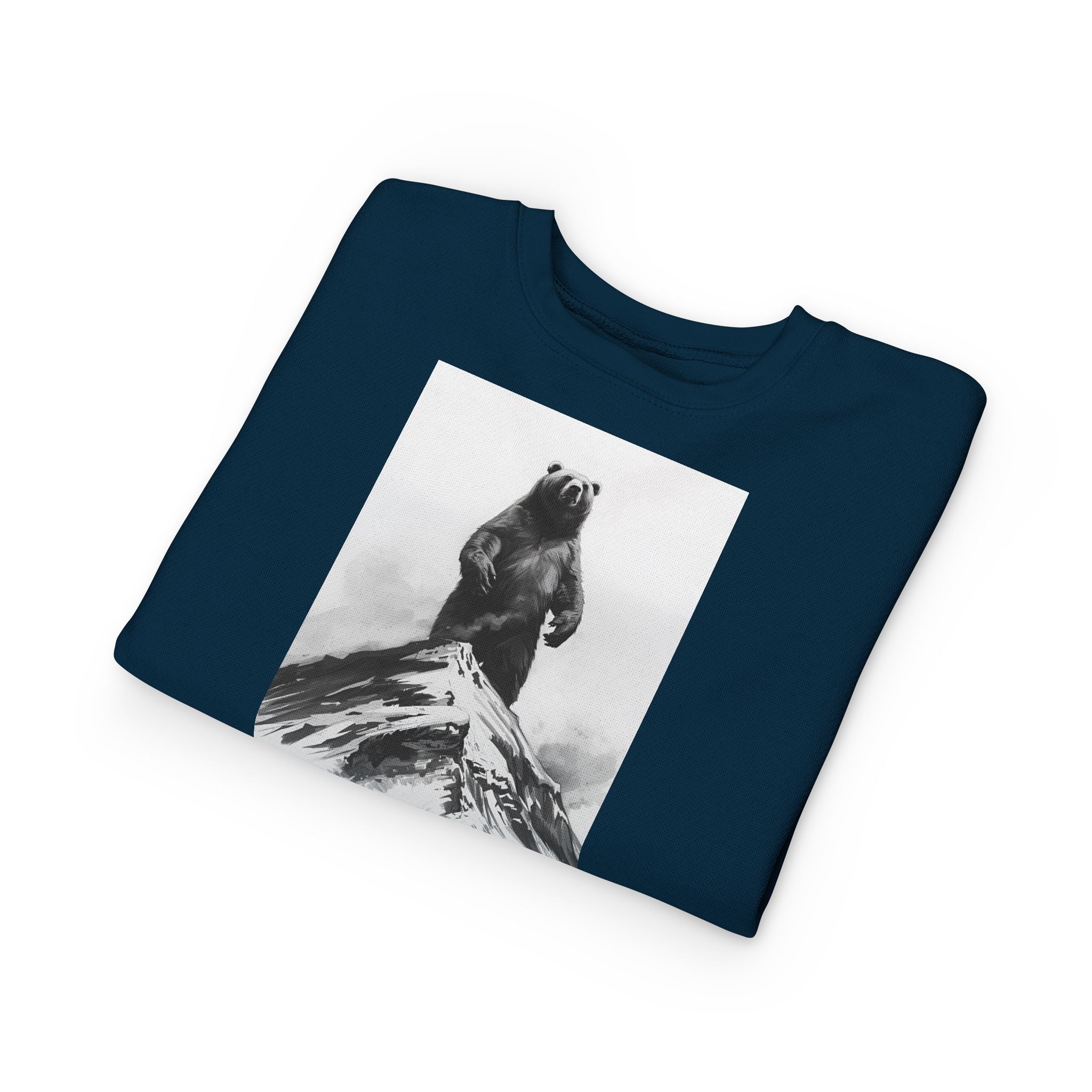 Bear Mountain Snow Toddler Sweatshirt