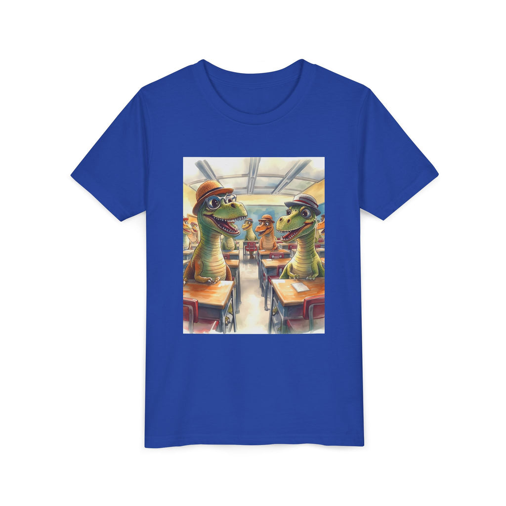 Dinosaur Classroom Youth Short Sleeve Tee