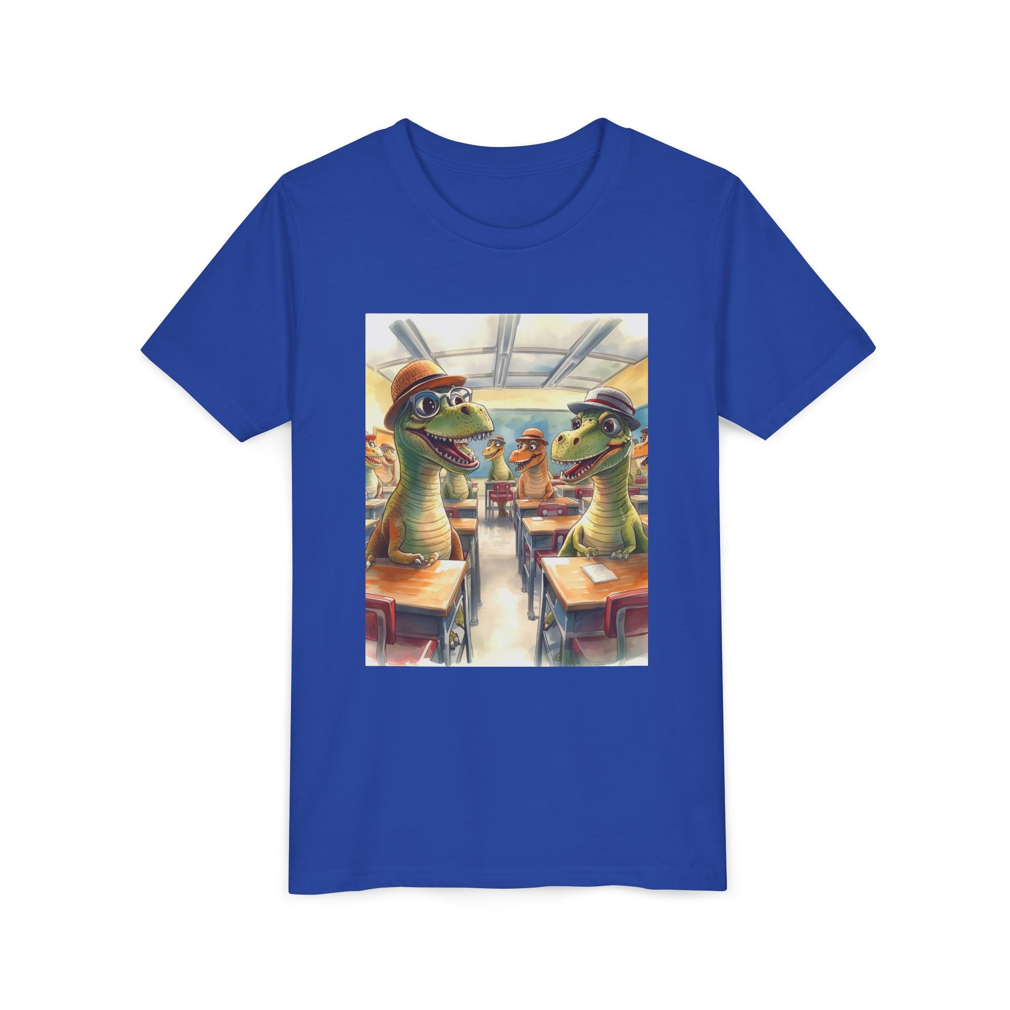 Dinosaur Classroom Youth Short Sleeve Tee