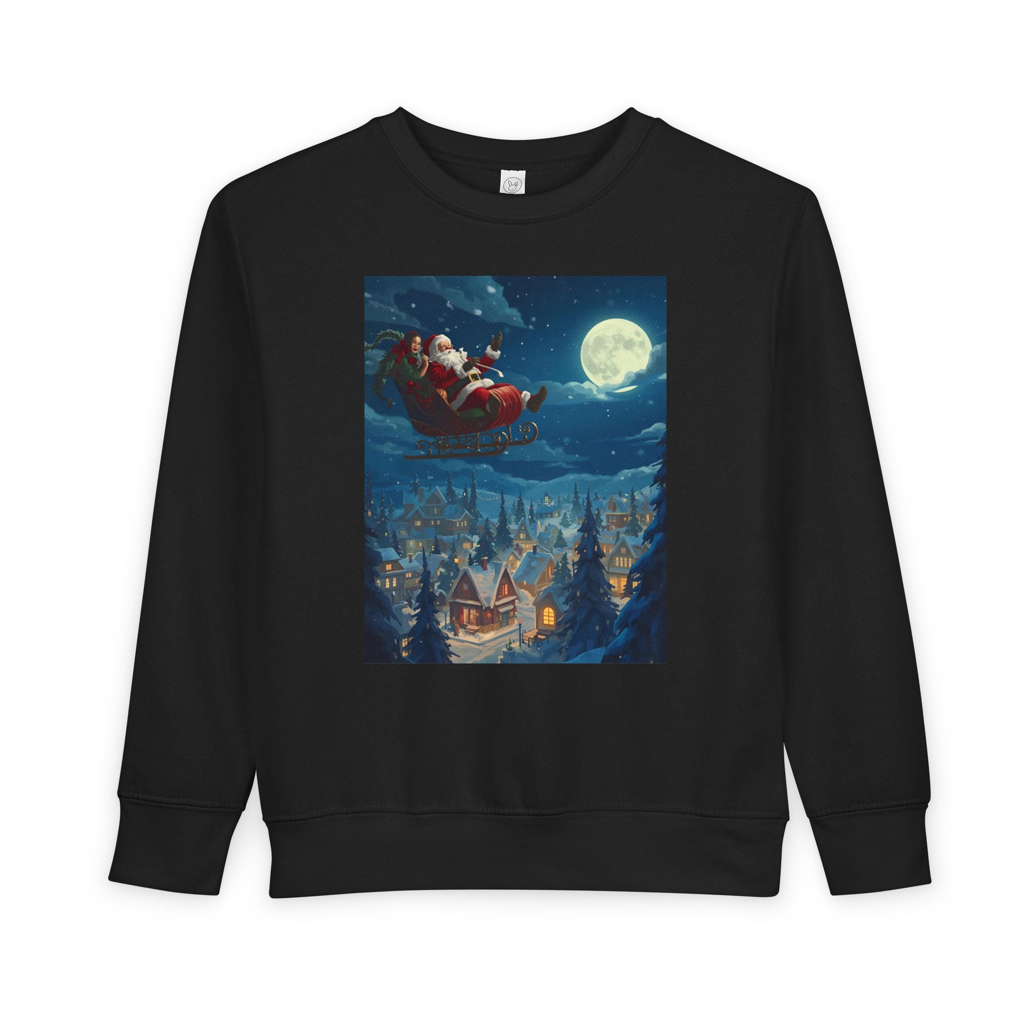 Santa Christmas Toddler Sweatshirt