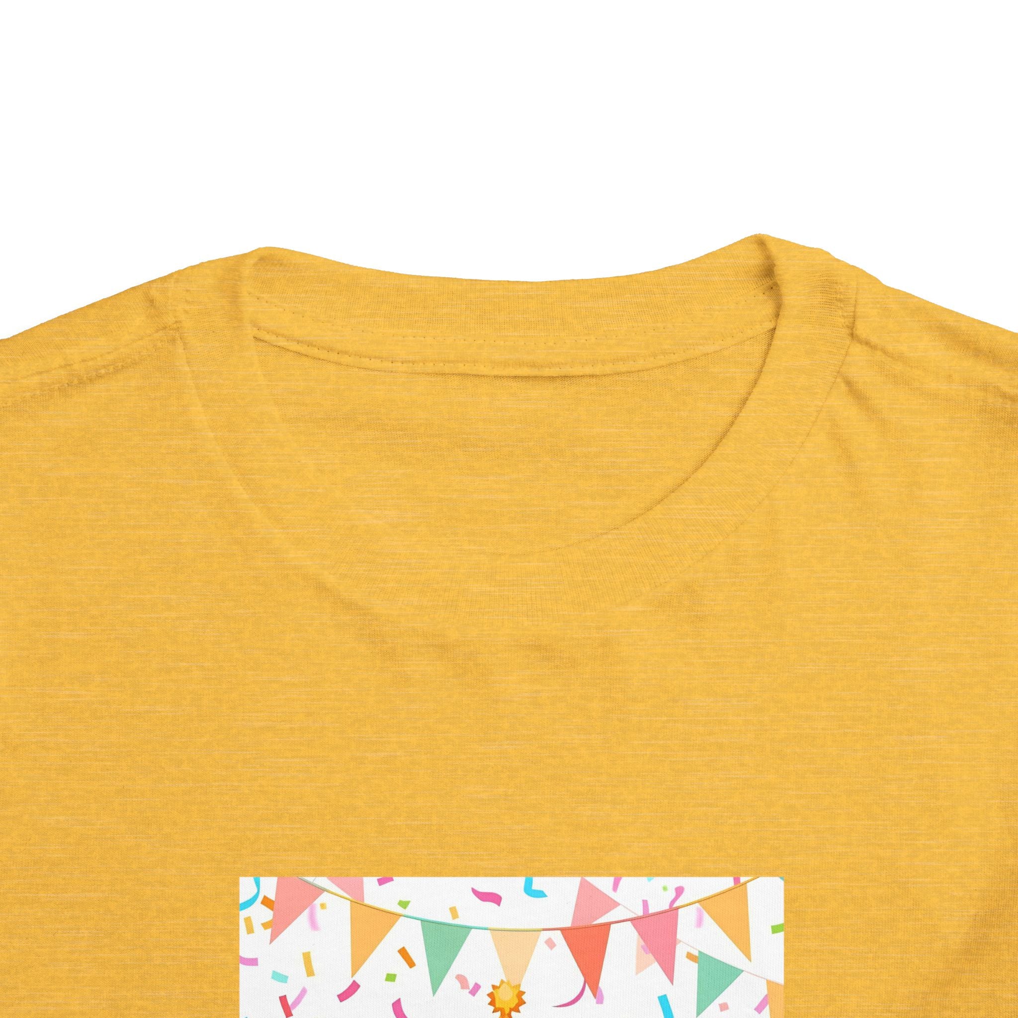 Party Animal With Squirl Toddler Short Sleeve Tee