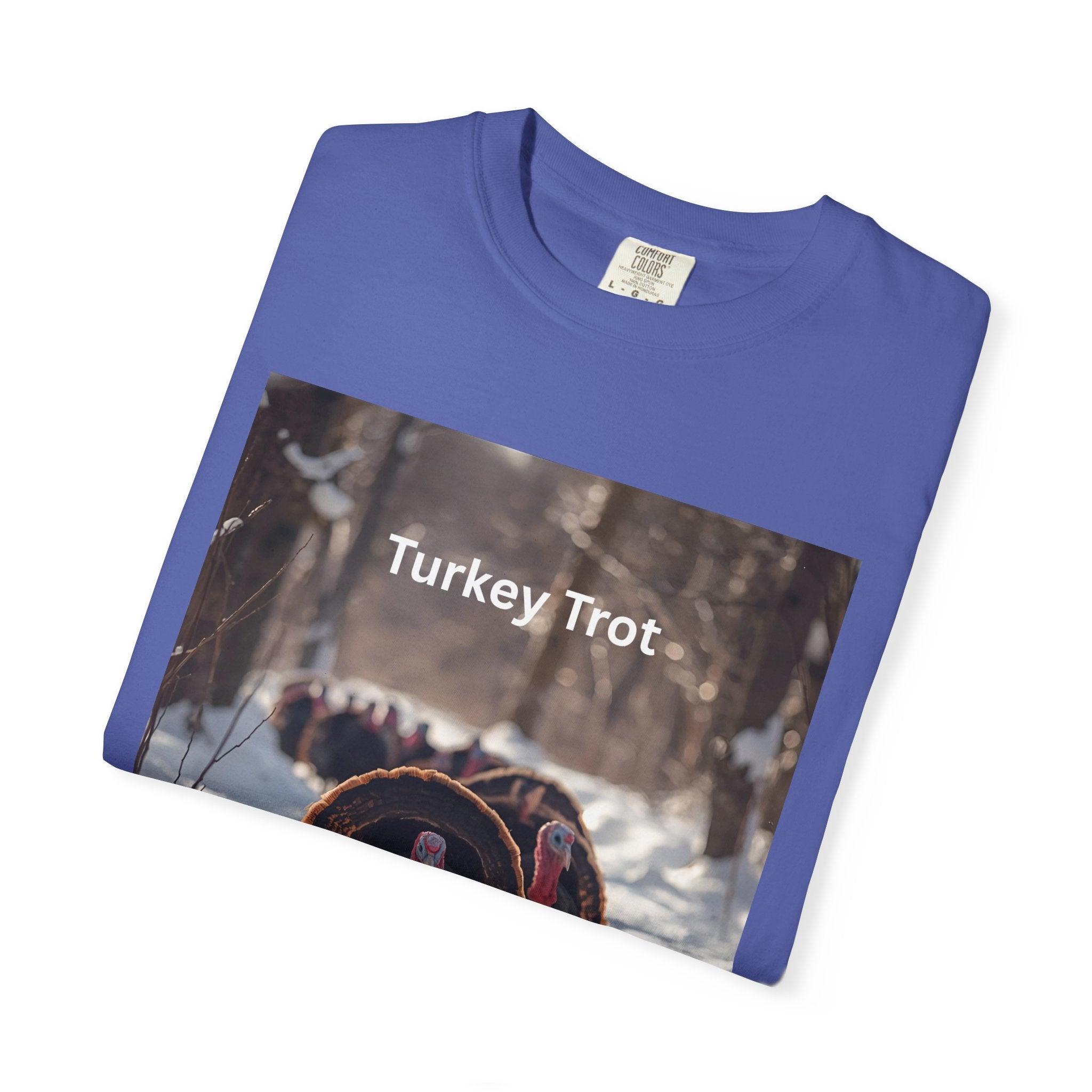 Turkey Trot Unisex T-Shirt, Casual Tee, Thanksgiving Apparel, Outdoor Fun Shirt, Festival Wear, Holiday Gift Idea