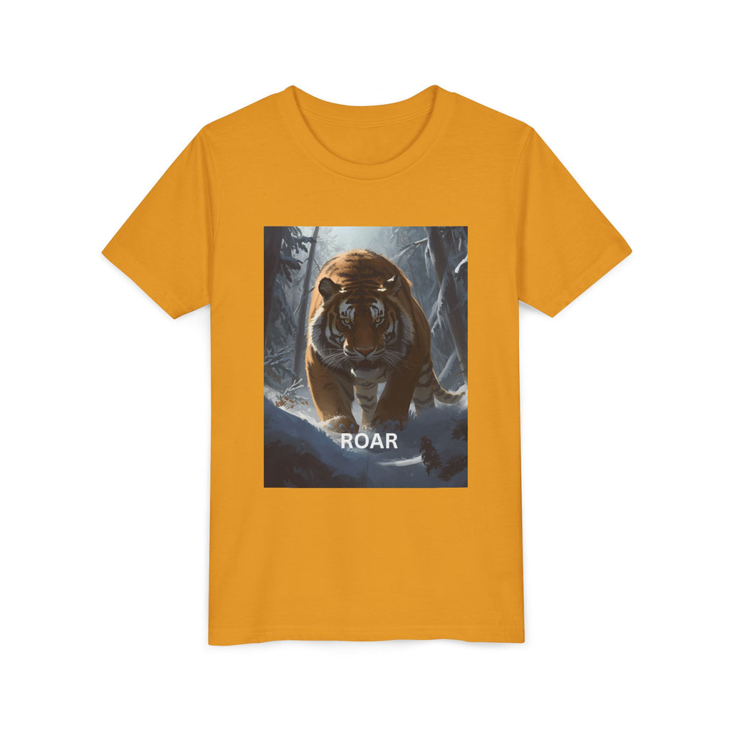 Tiger Roar Snow Youth Short Sleeve Tee