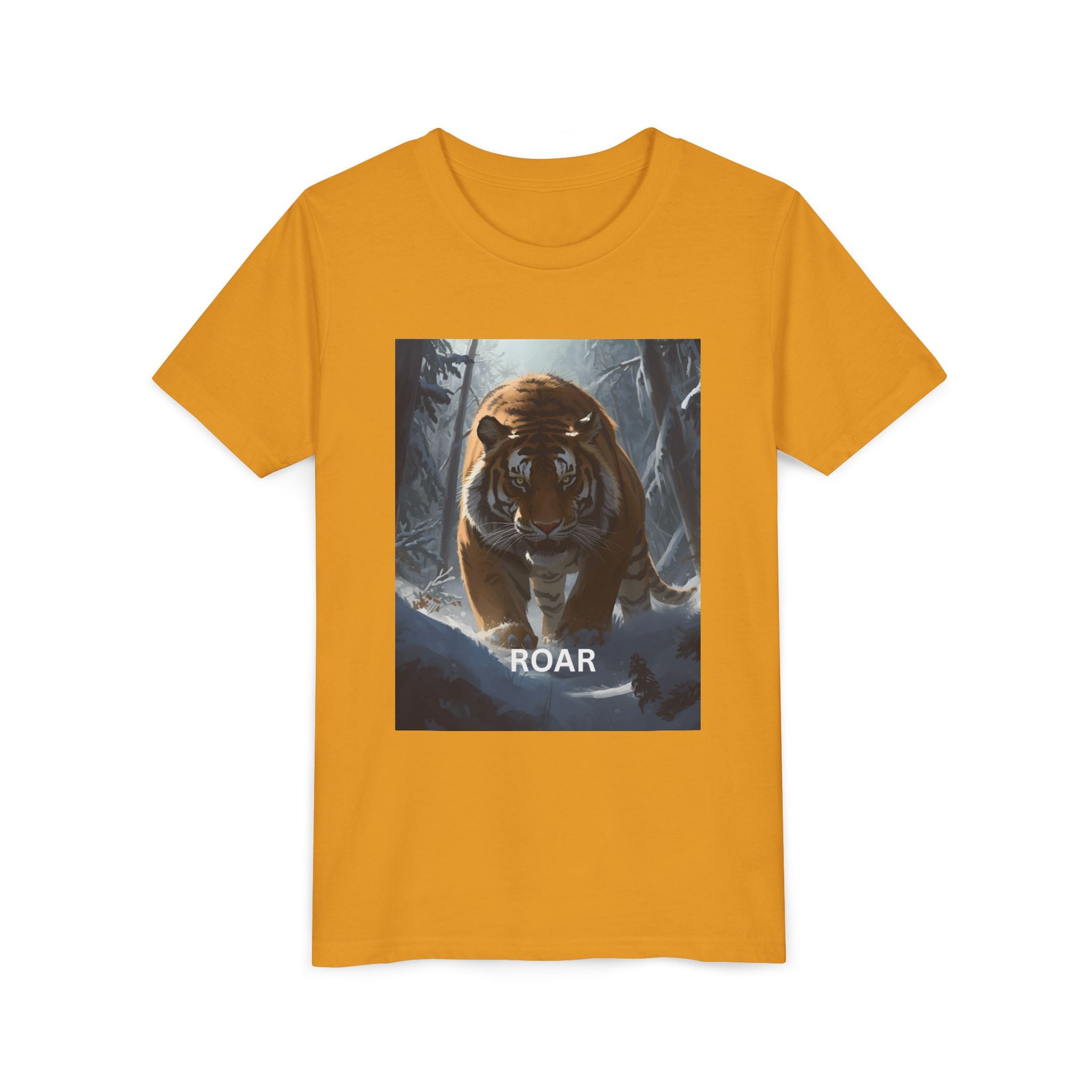 Tiger Roar Snow Youth Short Sleeve Tee
