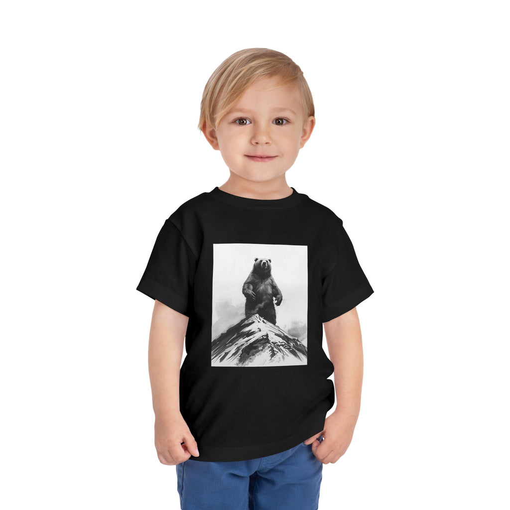 Bear Mountain Snow Toddler Short Sleeve Tee