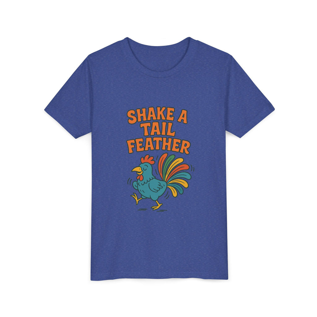 Shake A Tail Feather Youth Short Sleeve Tee