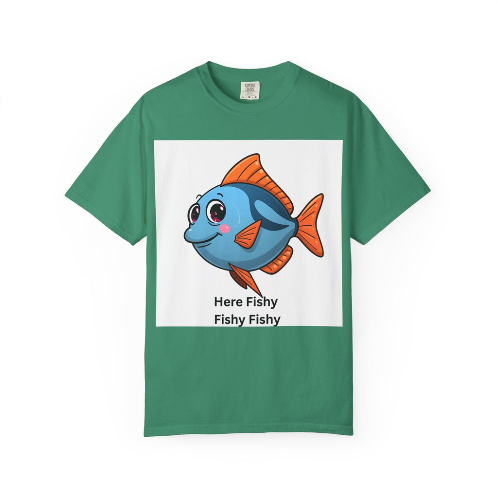 Fishy Fishy Fishy Unisex Garment-Dyed T-shirt