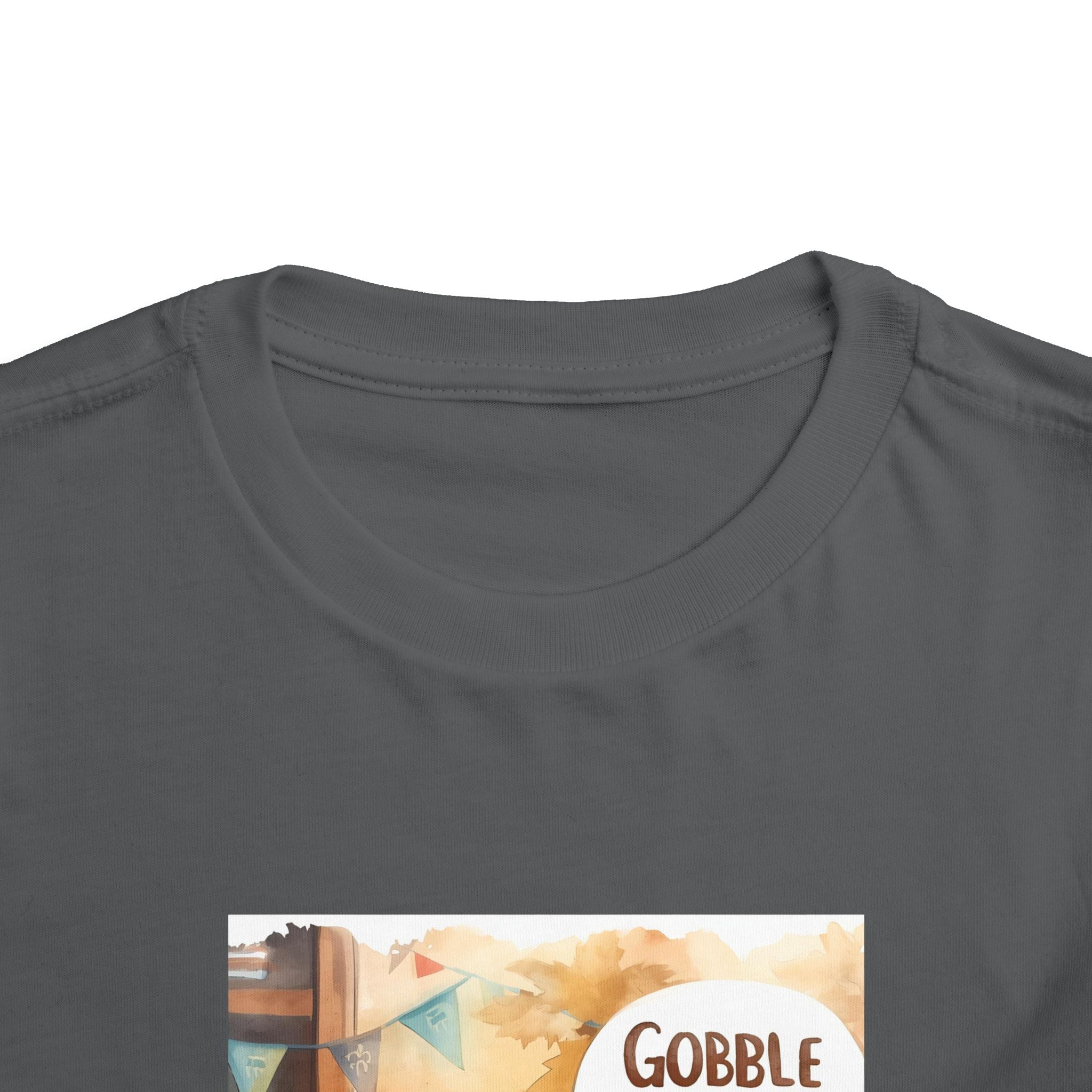 Thanksgiving Turkey Toddler Short Sleeve Tee