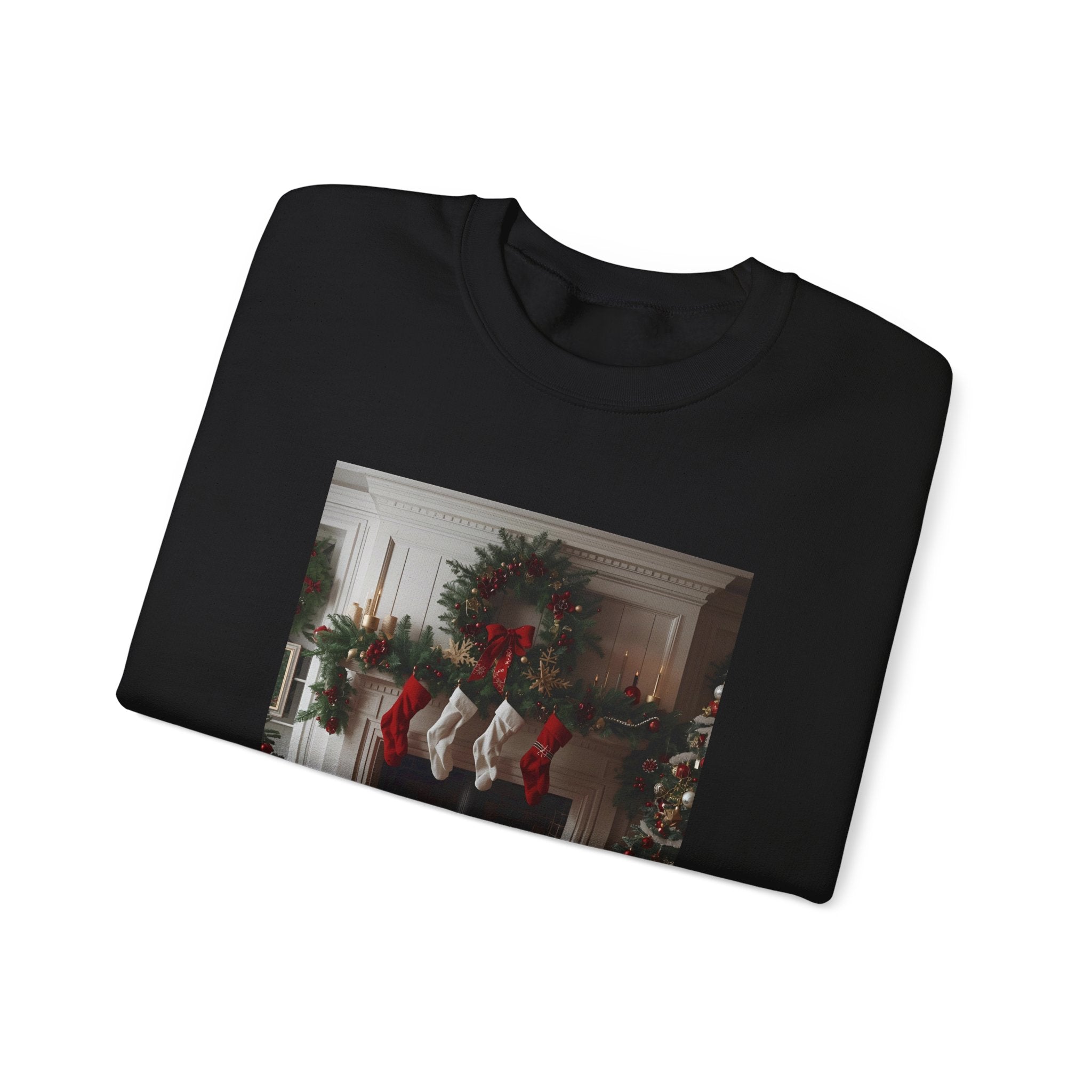 Cozy Christmas Sweatshirt, Holiday Comfort Wear, Unisex Pullover, Winter Fashion, Merry & Bright Gift, Festive Sweater